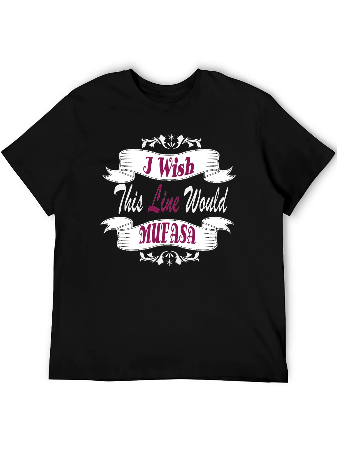 I Wish This Line Would Mufasa Graphic Tee