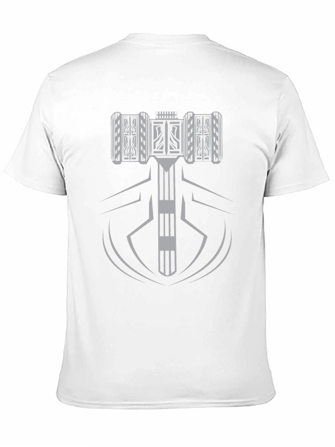Hammer Graphic Black T-Shirt | Premium Cotton Tee