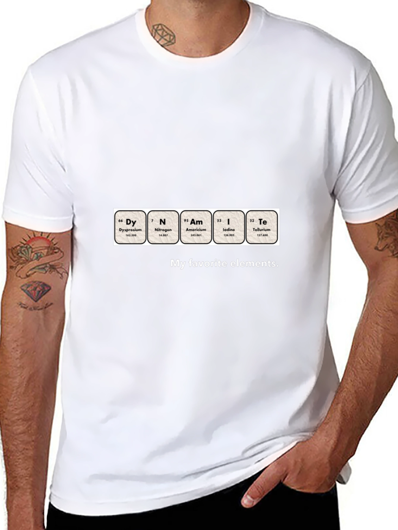Funny Periodic Table T-Shirt - My Favorite Elements