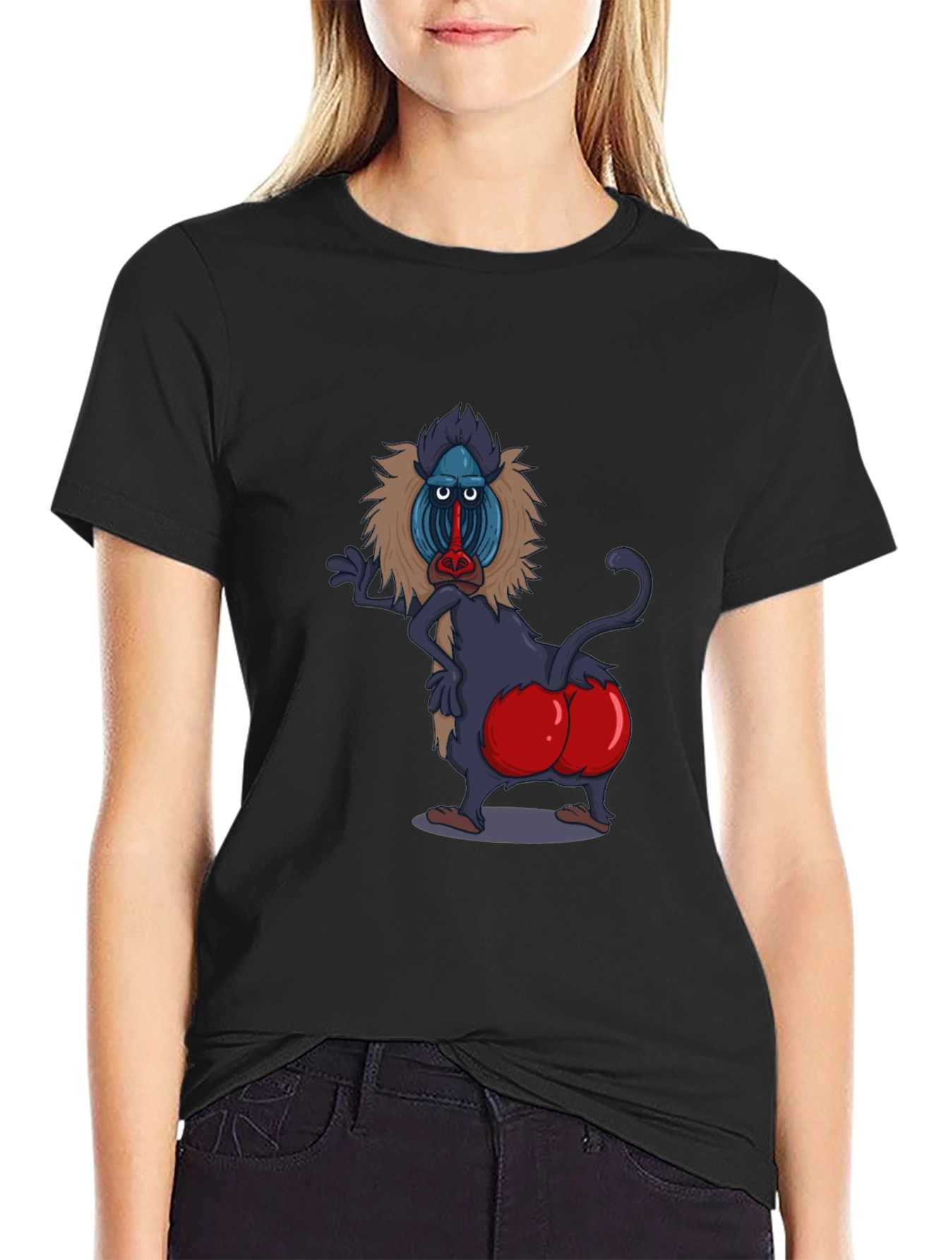 Funny Baboon T-Shirt - Cheeky Monkey Tee