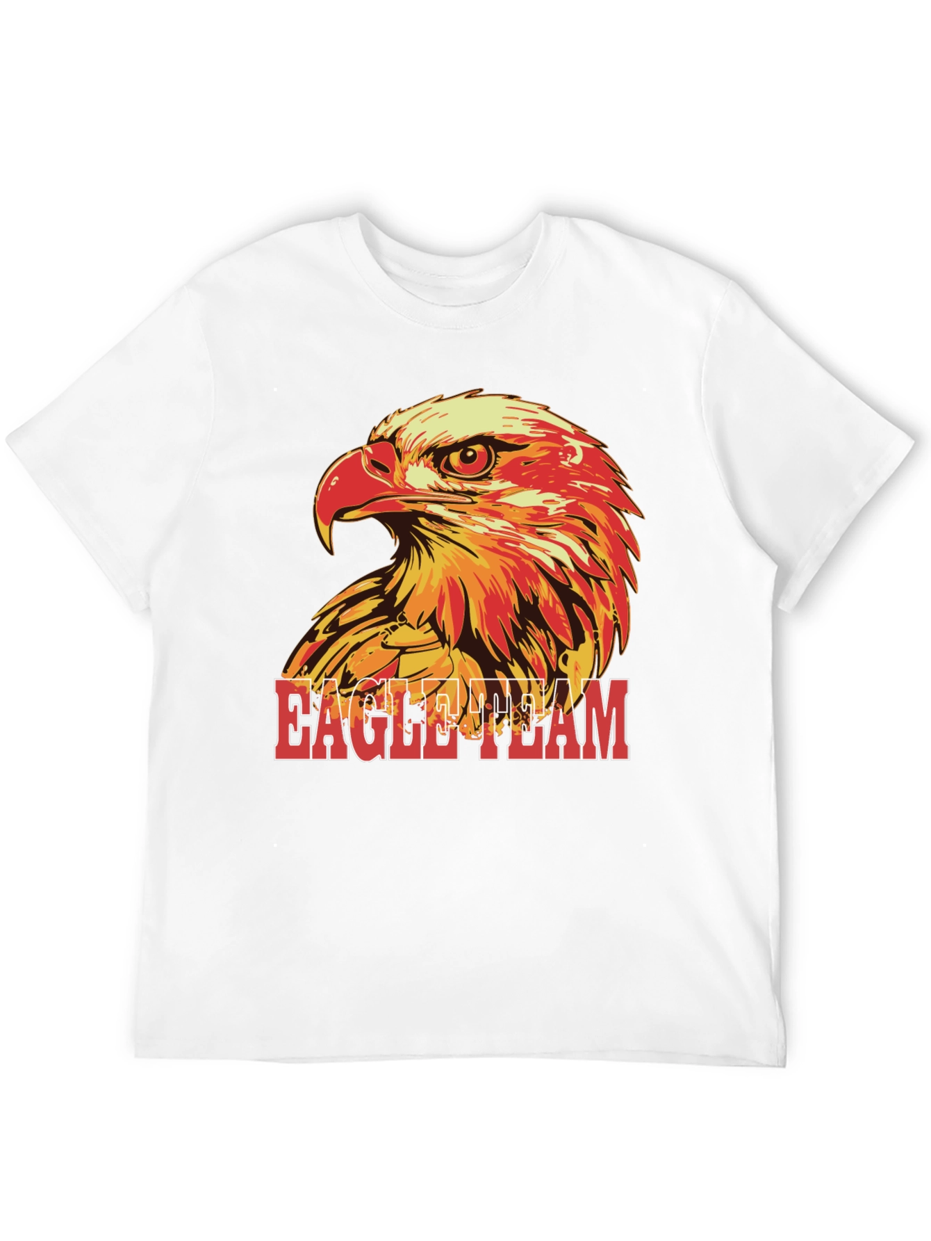 Eagle Team Graphic T-Shirt - Black