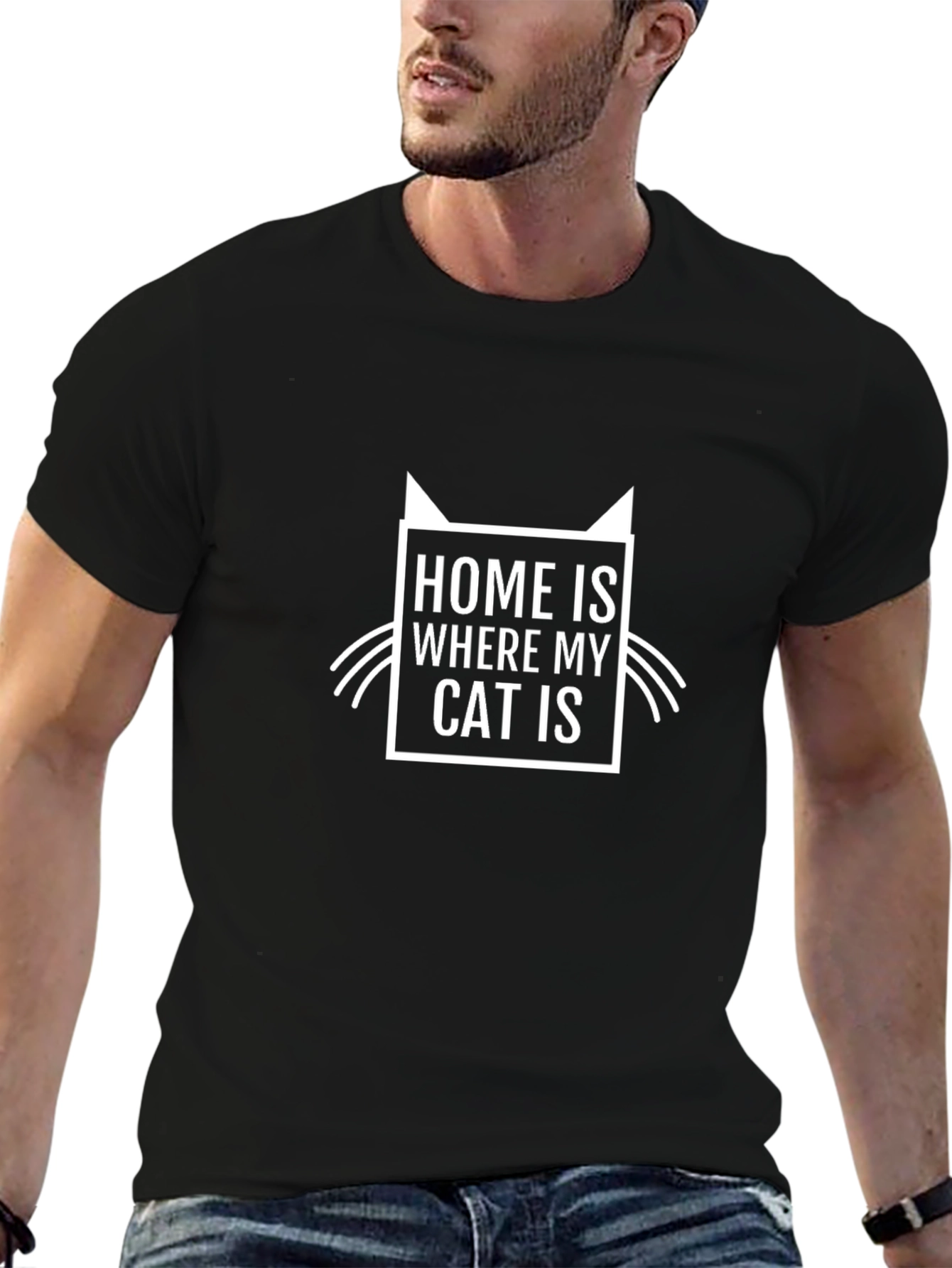 Home is Where My Cat Is T-Shirt