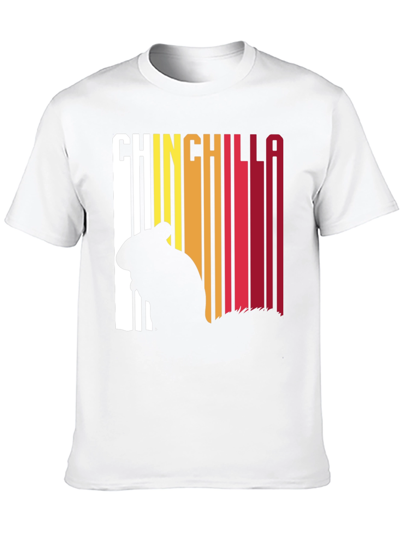 Chinchilla Retro Style Graphic T-Shirt