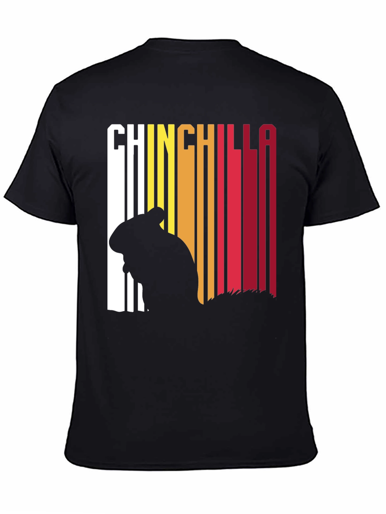 Chinchilla Retro Style Graphic T-Shirt