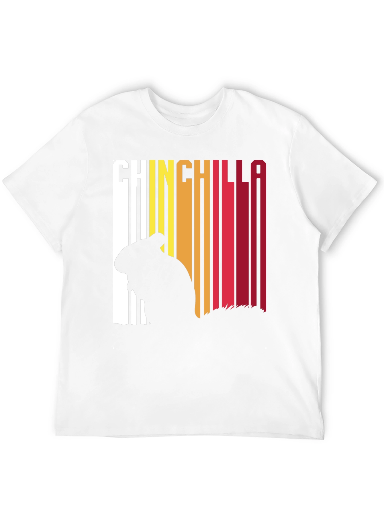 Chinchilla Retro Style Graphic T-Shirt