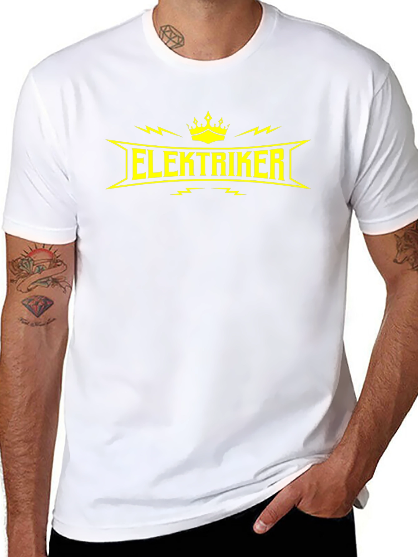 Elektriker Black T-Shirt - Electrician Pride!