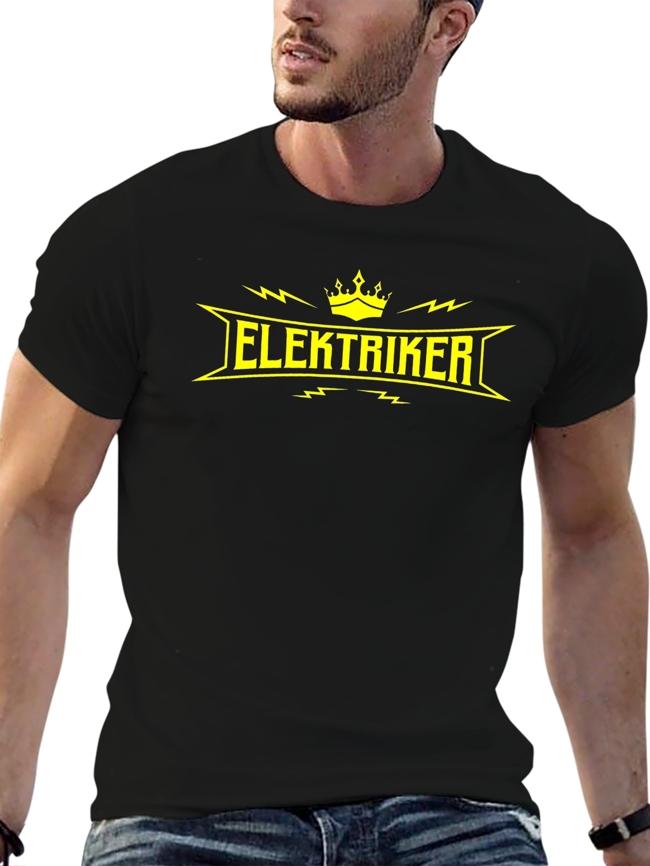 Elektriker Black T-Shirt - Electrician Pride!