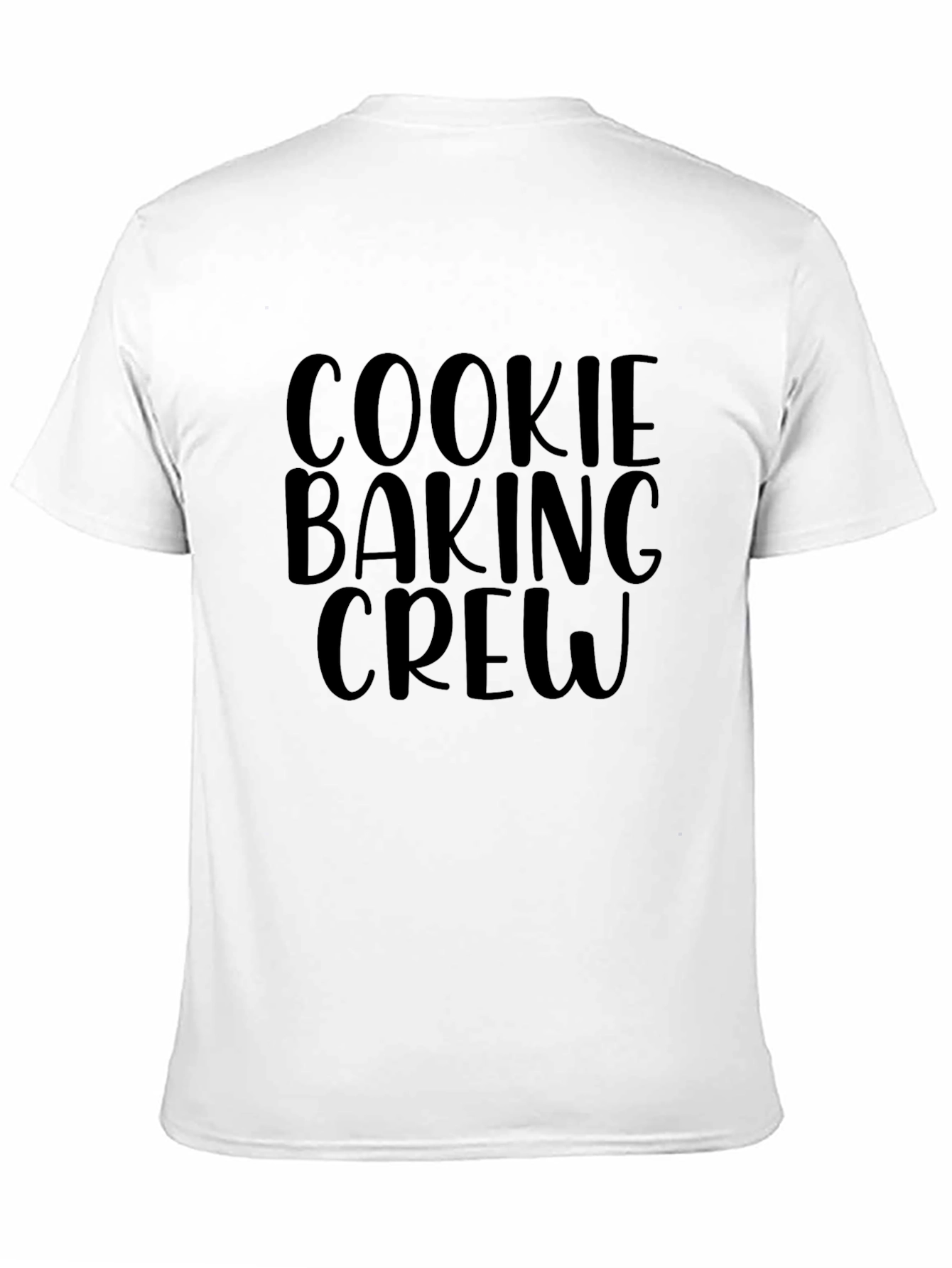 Cookie Baking Crew Black T-Shirt