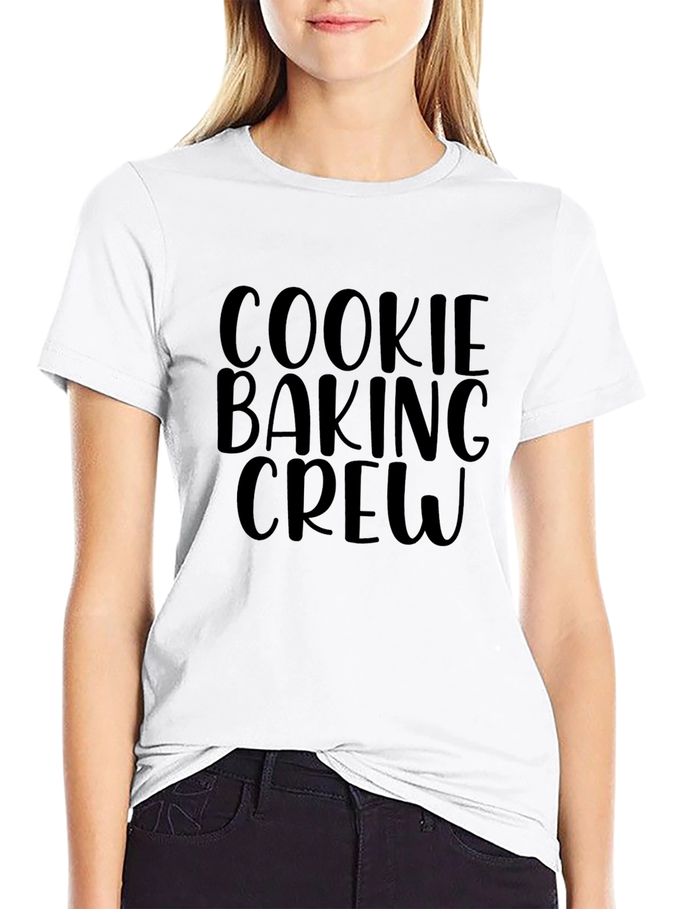 Cookie Baking Crew Black T-Shirt