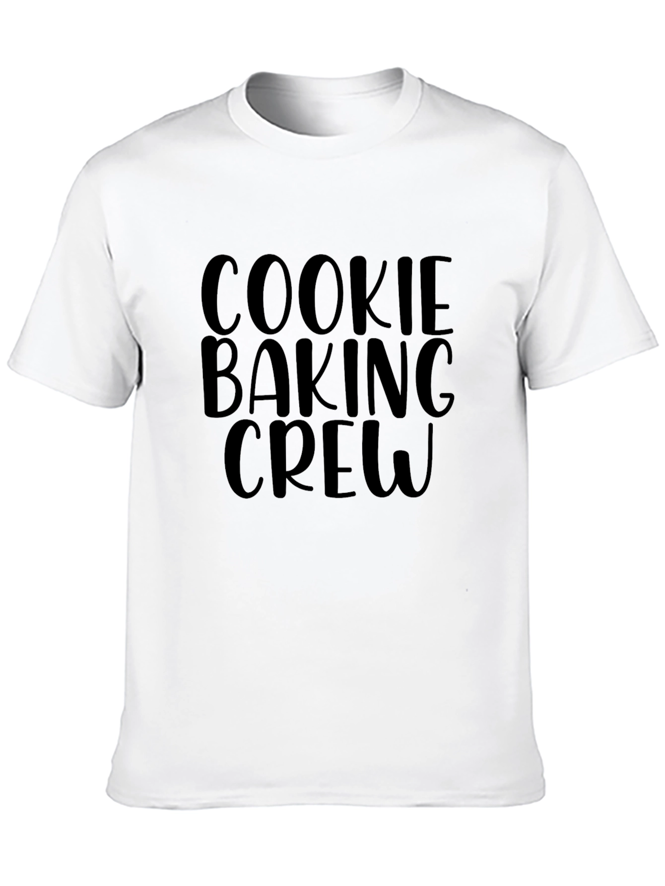 Cookie Baking Crew Black T-Shirt