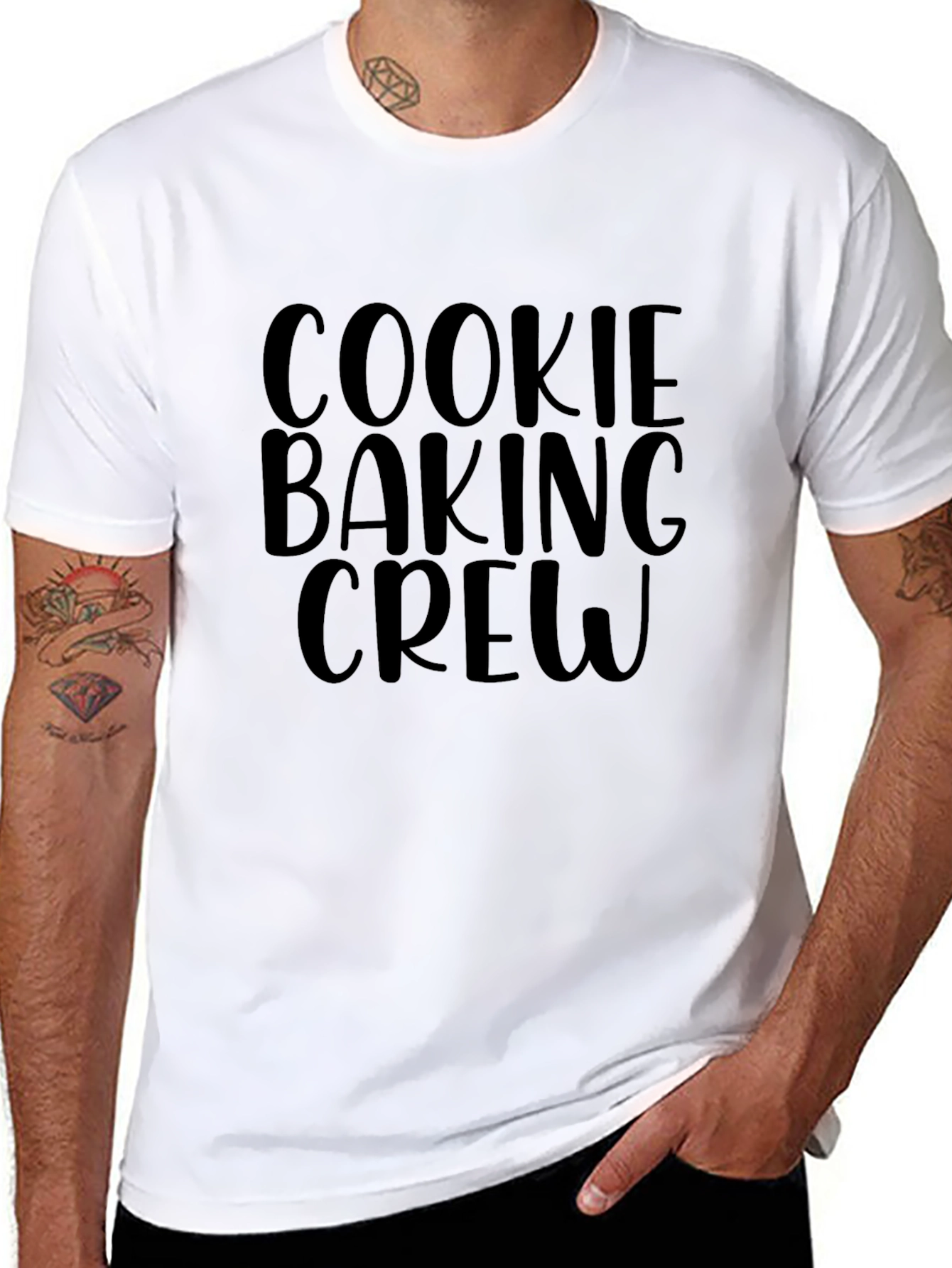 Cookie Baking Crew Black T-Shirt