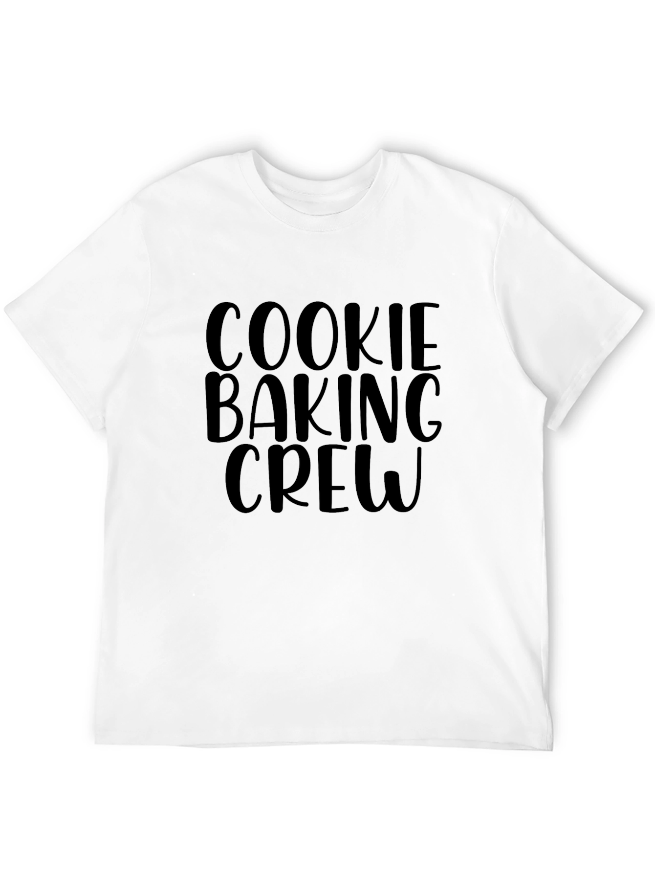 Cookie Baking Crew Black T-Shirt