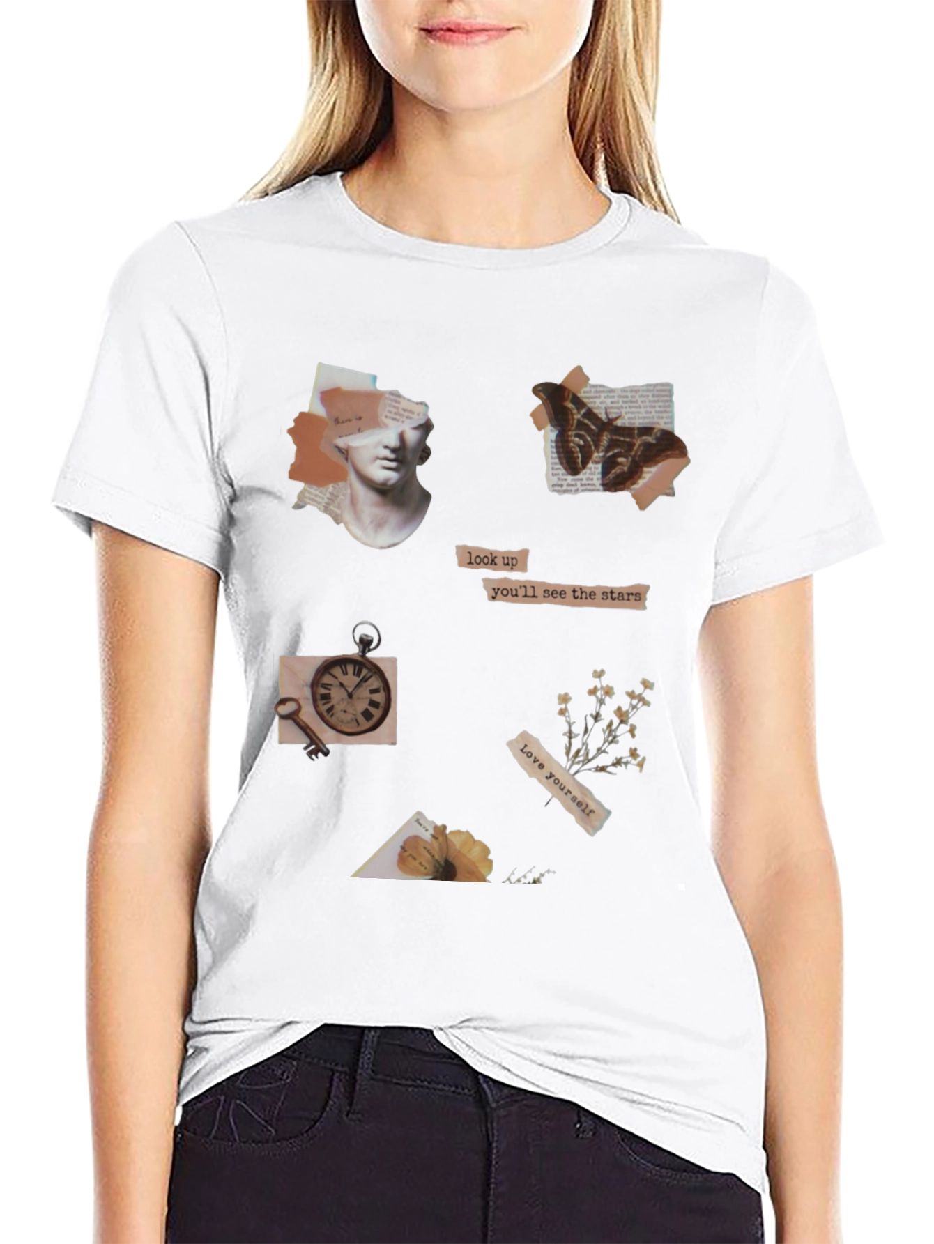 Aesthetic Collage Graphic Tee