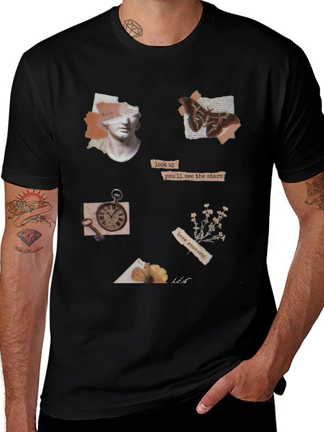 Aesthetic Collage Graphic Tee