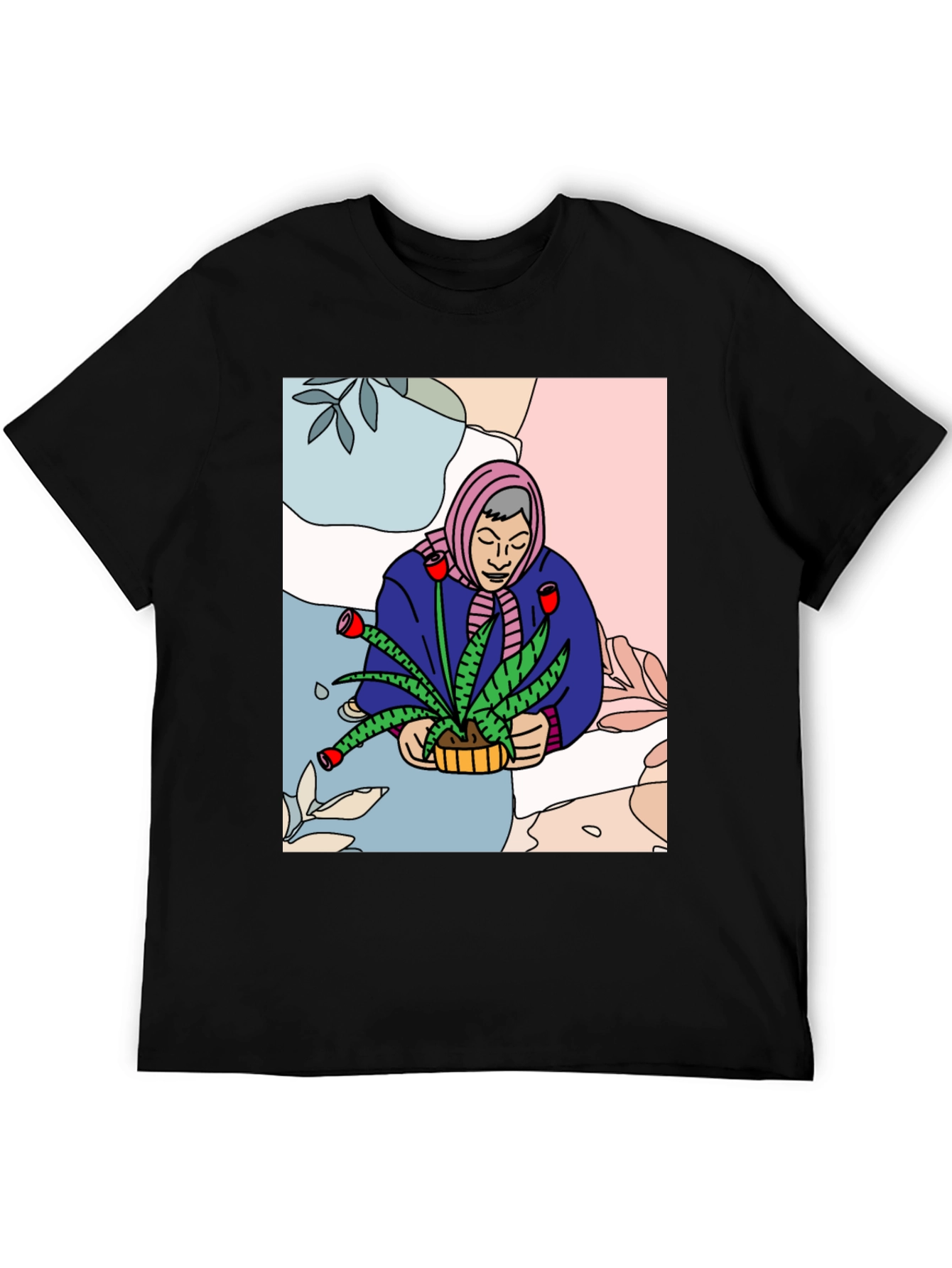 Unique Graphic Print T-Shirt - Unisex