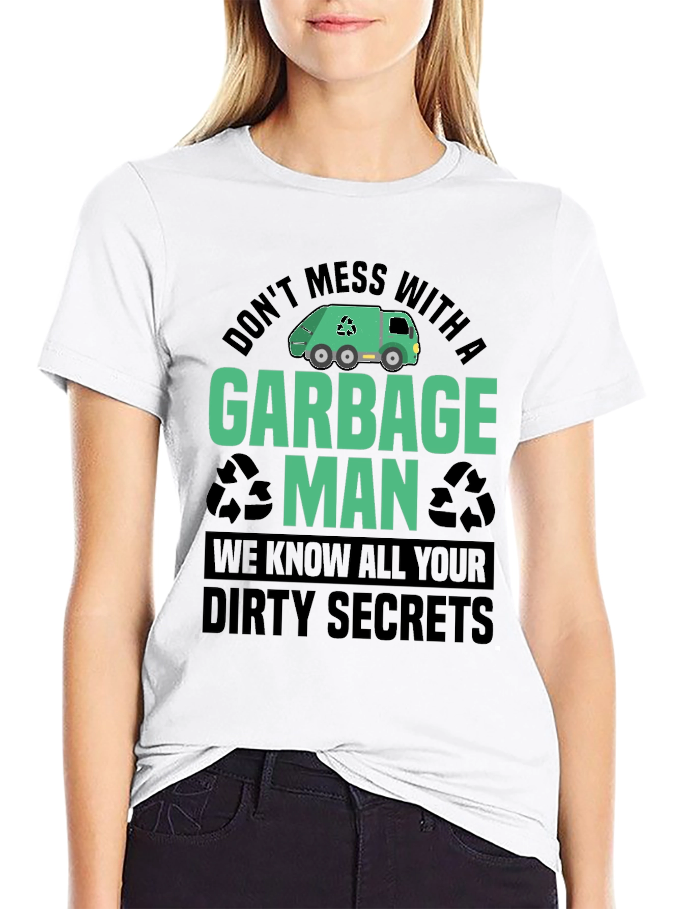 Garbage Man T-Shirt - Dirty Secrets Funny Tee