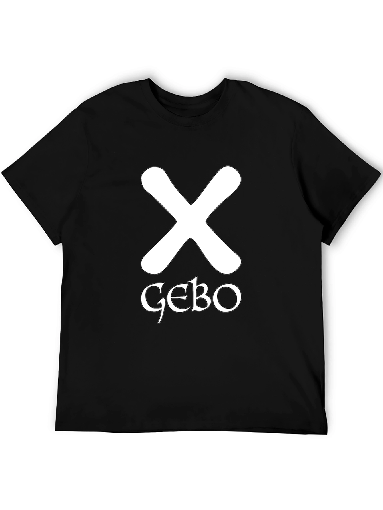 Gebo Rune T-Shirt - Black Cotton Graphic Tee