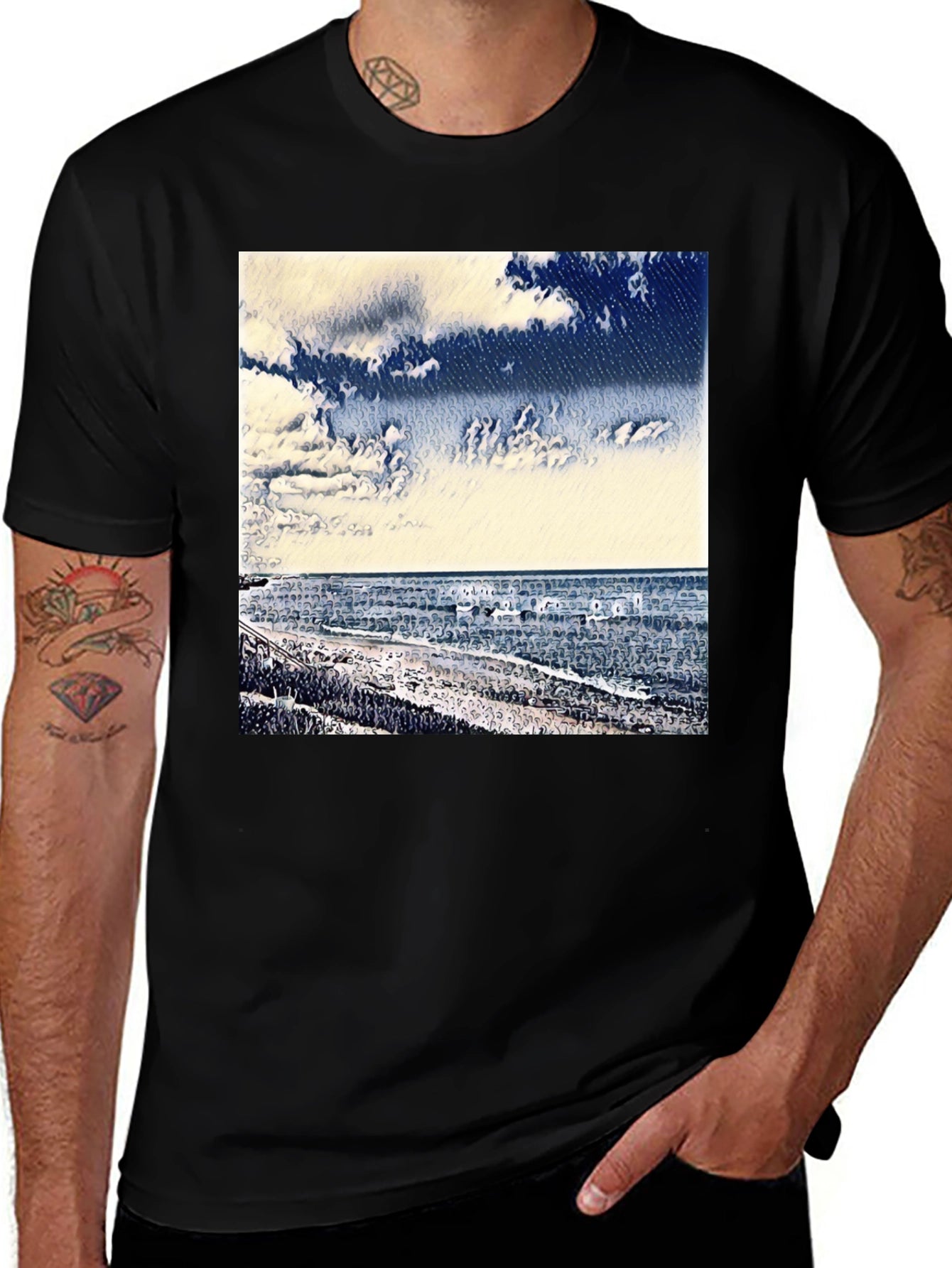 Sky Landscape Graphic Tee