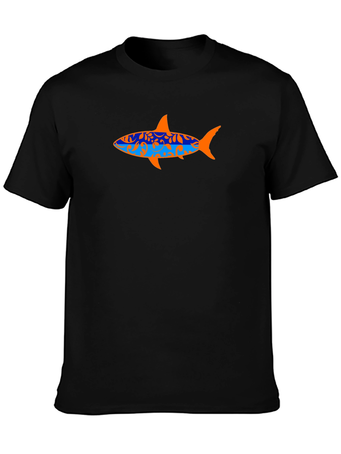 Shark Graphic Tee - Stylish Printed T-Shirt