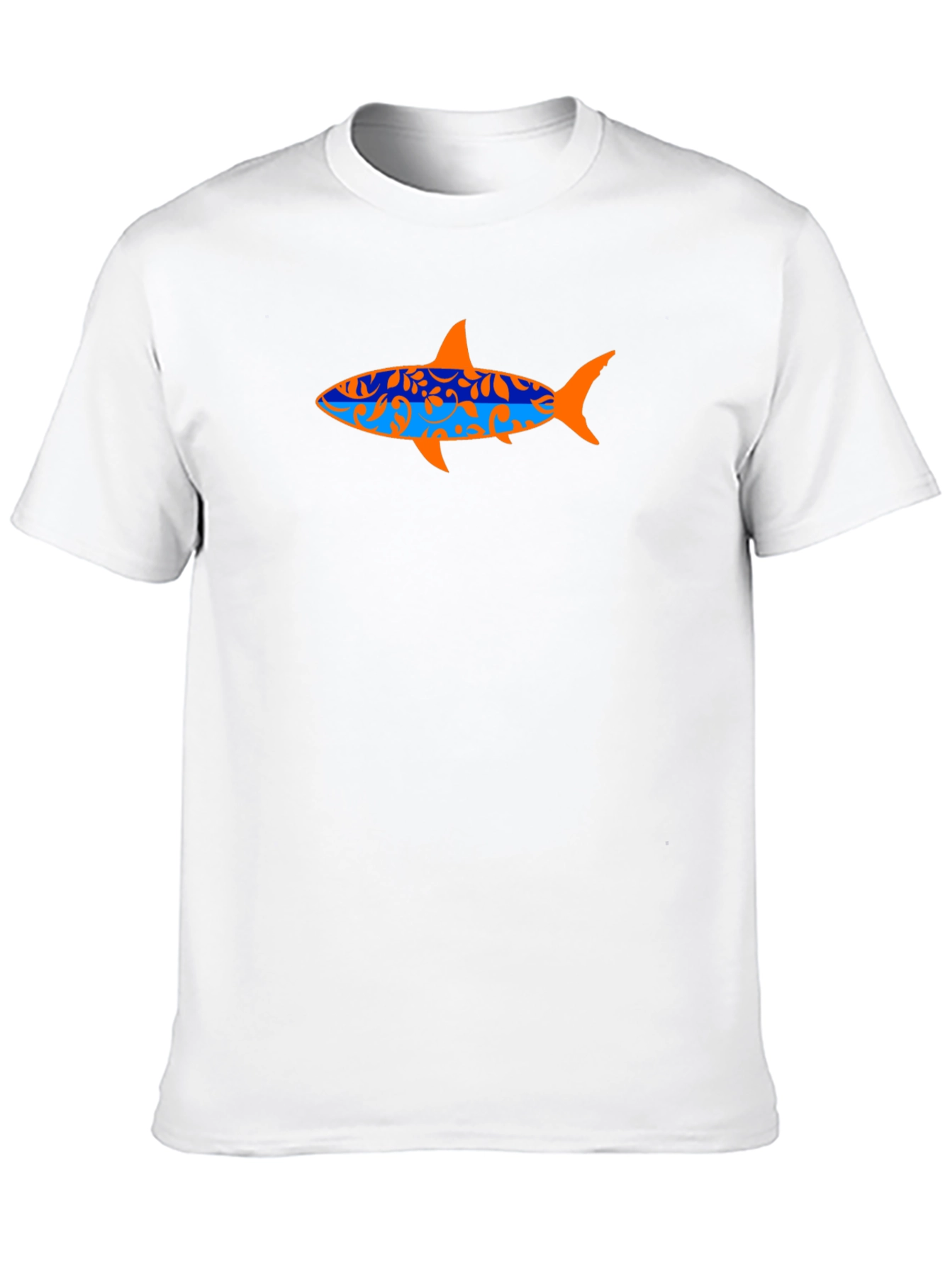 Shark Graphic Tee - Stylish Printed T-Shirt