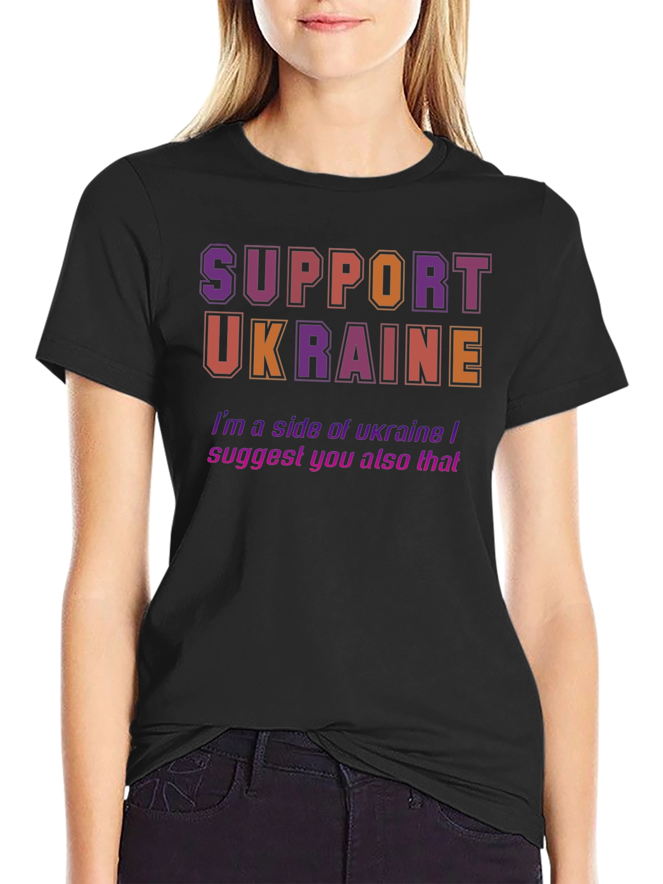 Support Ukraine Graphic T-Shirt