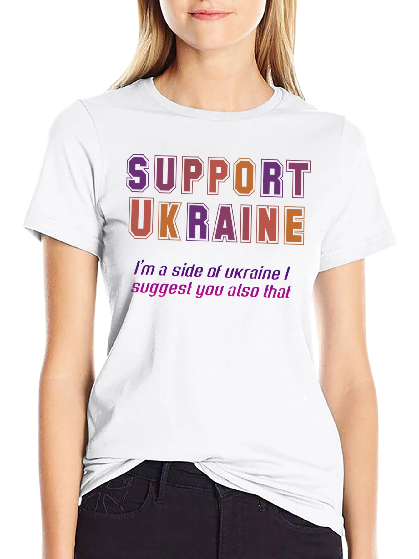 Support Ukraine Graphic T-Shirt