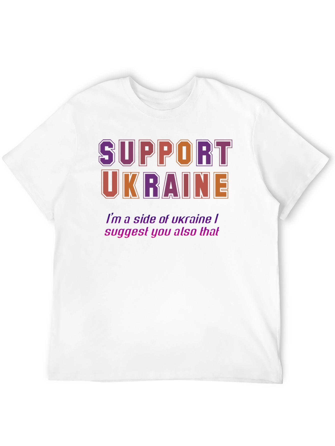 Support Ukraine Graphic T-Shirt