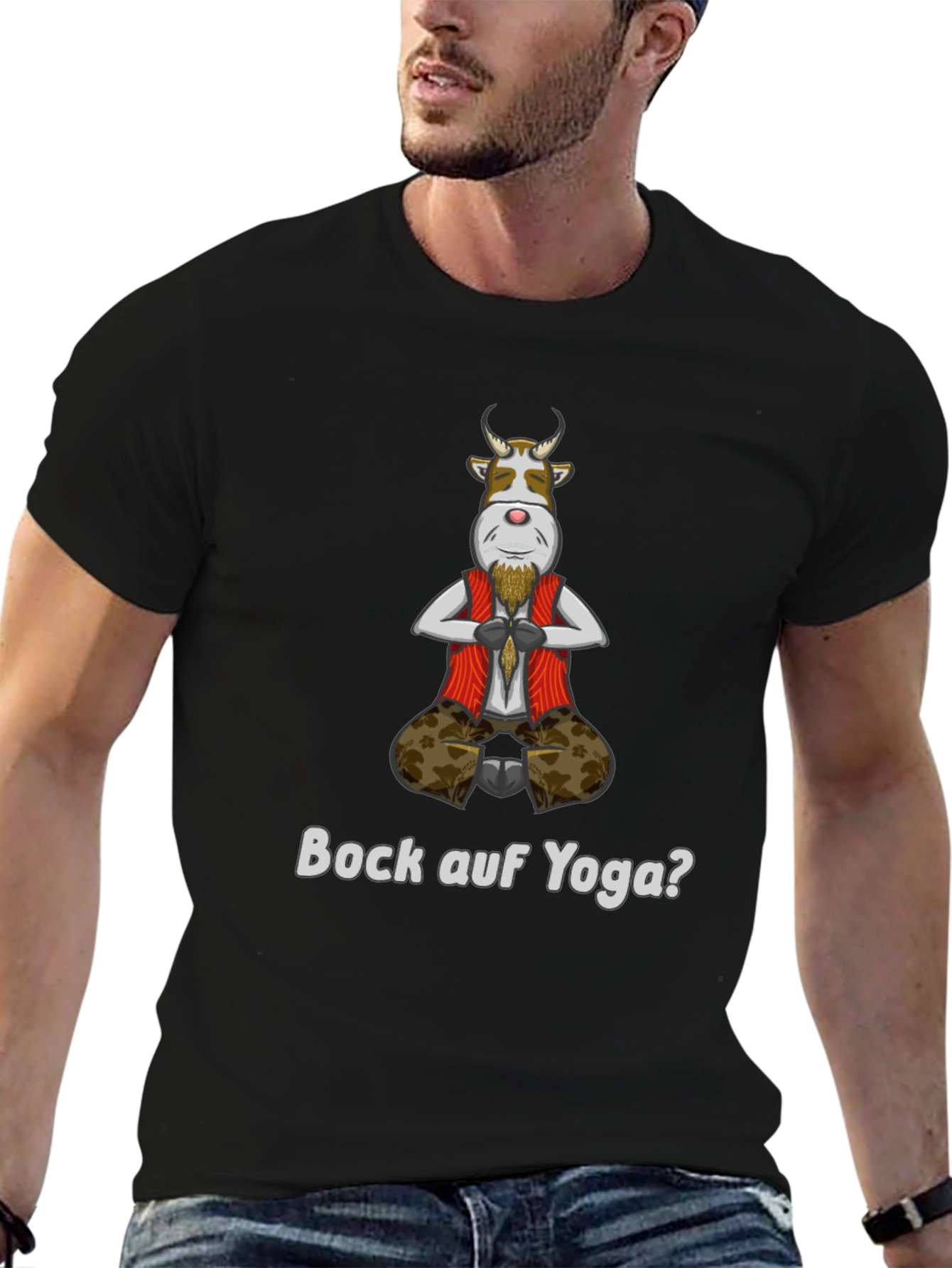 Yoga Cow Graphic Tee - Bock auf Yoga?