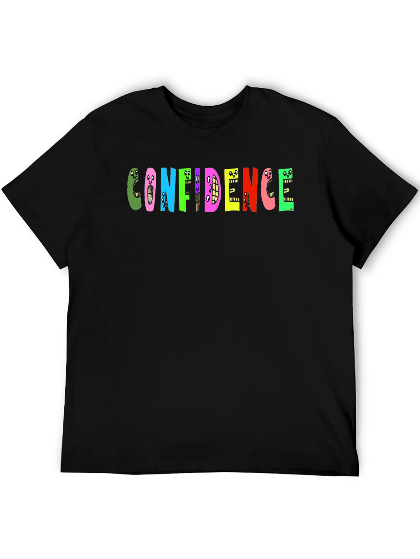 Confidence Graphic Tee - Bold Statement Shirt