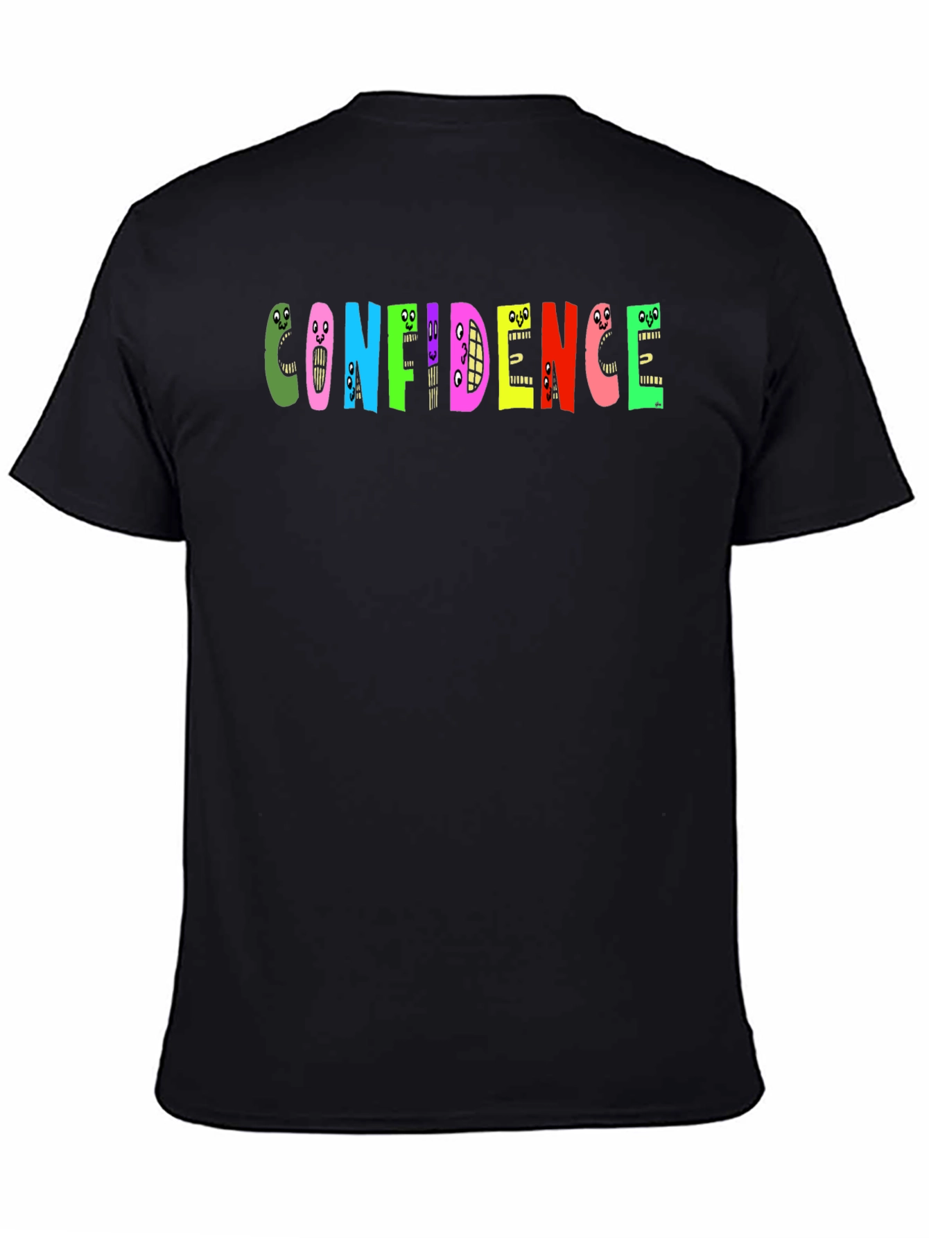 Confidence Graphic Tee - Bold Statement Shirt