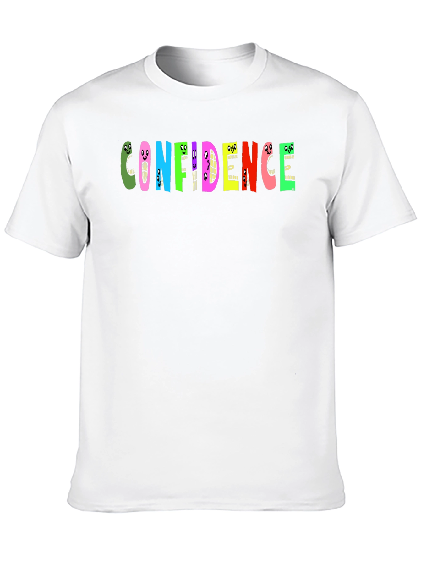 Confidence Graphic Tee - Bold Statement Shirt