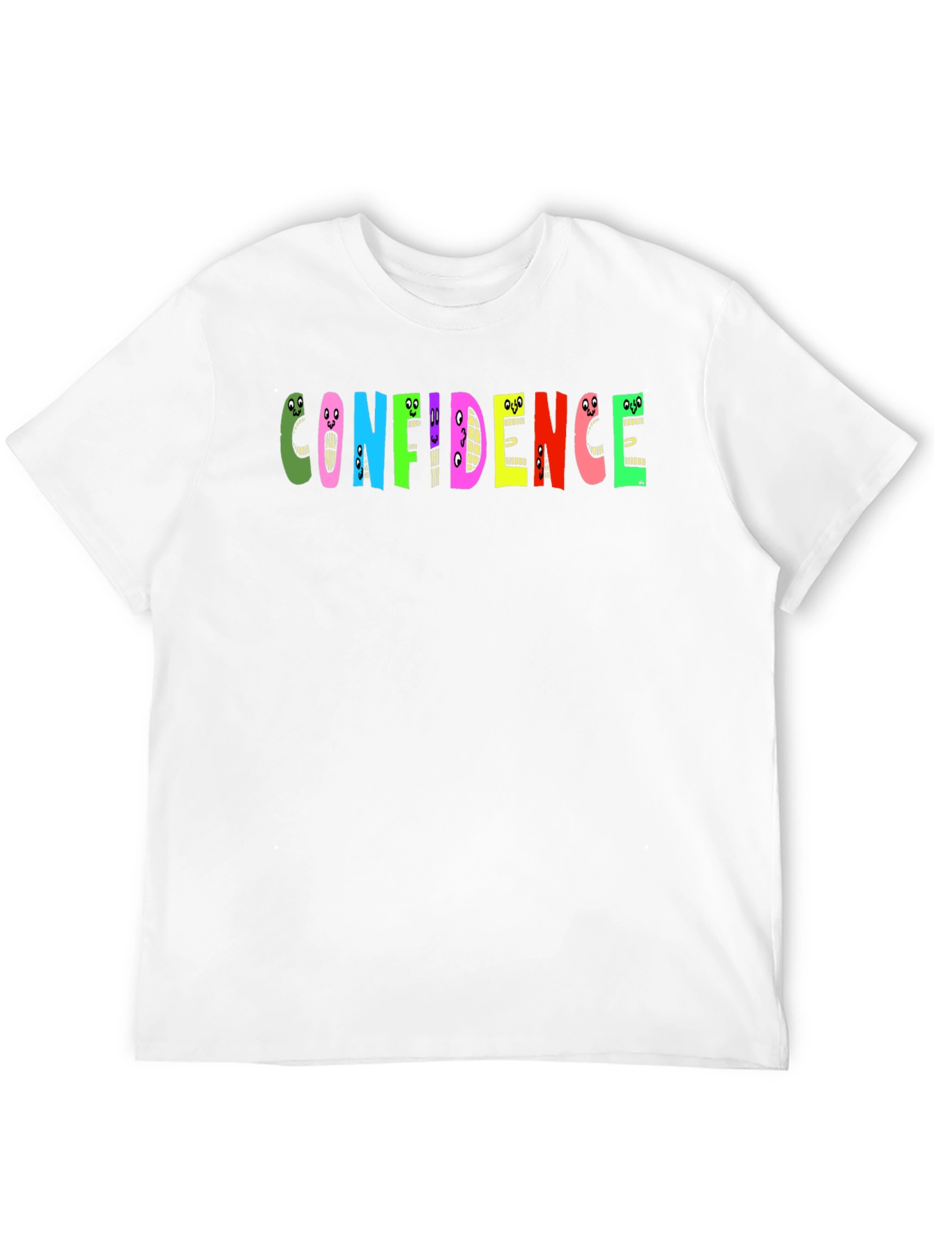 Confidence Graphic Tee - Bold Statement Shirt
