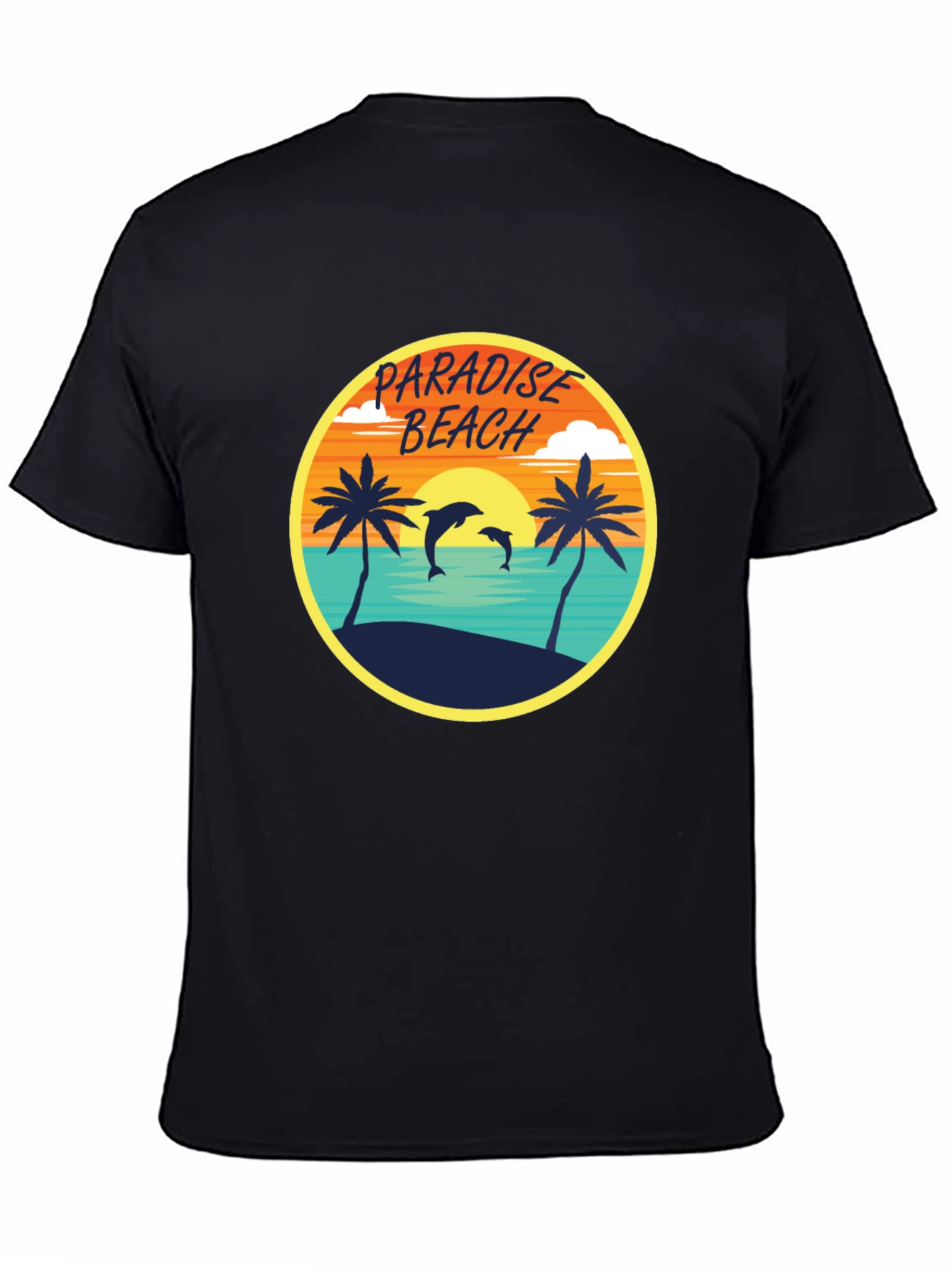 Paradise Beach Graphic Tee - Tropical Vibes