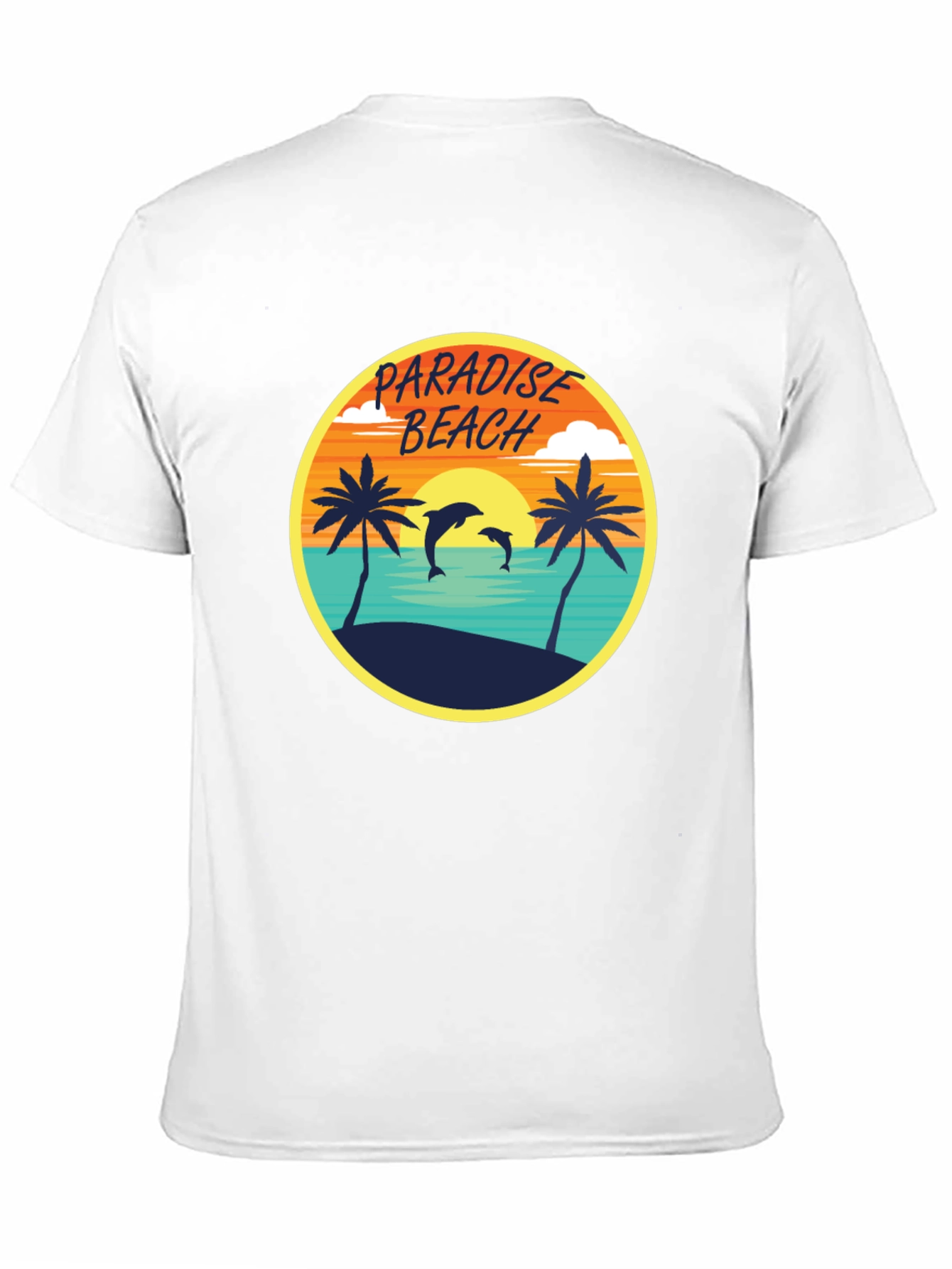 Paradise Beach Graphic Tee - Tropical Vibes