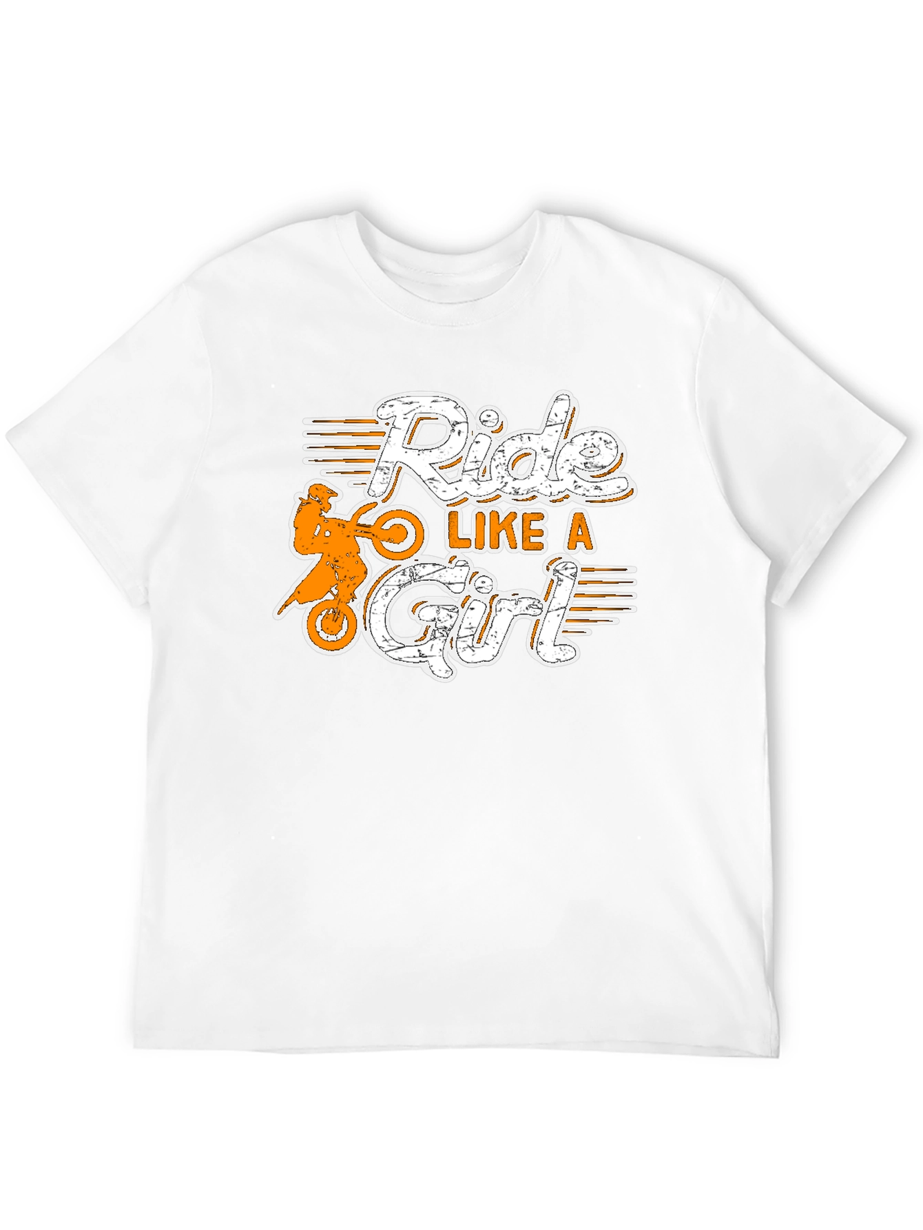 Ride Like A Girl T-Shirt - Motocross Tee