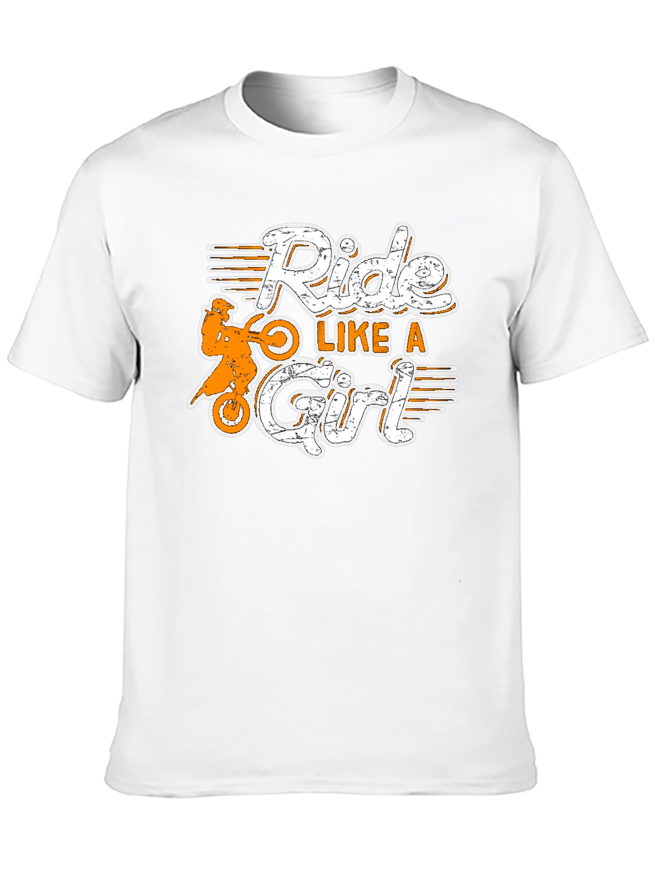 Ride Like A Girl T-Shirt - Motocross Tee