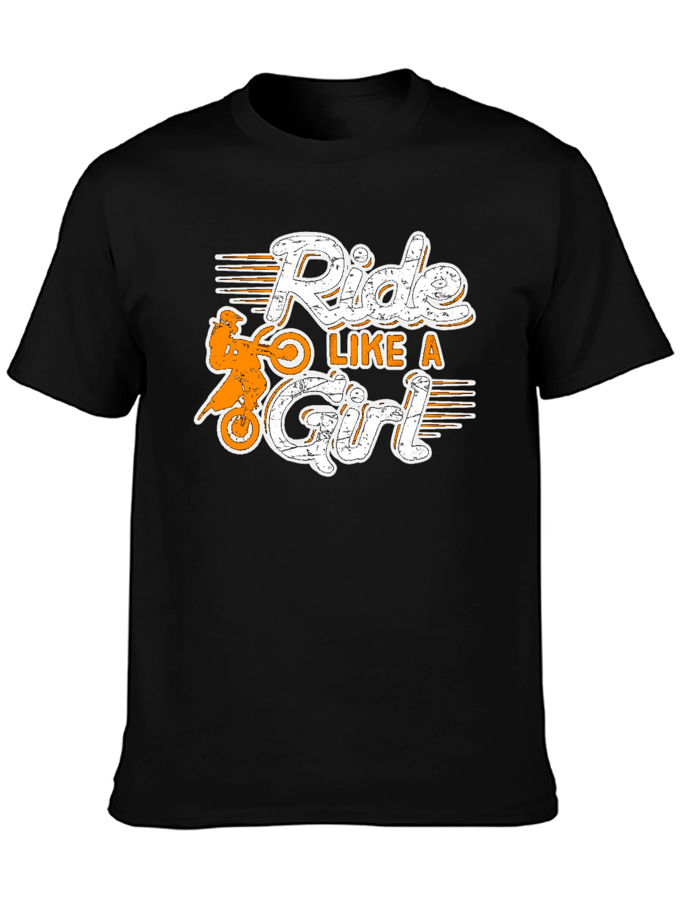 Ride Like A Girl T-Shirt - Motocross Tee