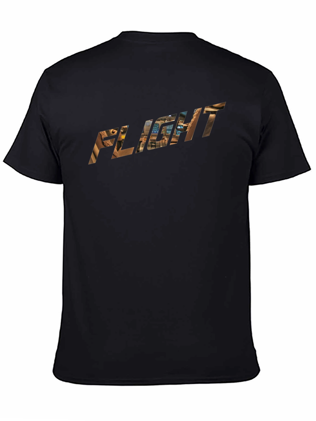 Flight T-Shirt - Pilot Cockpit Graphic Tee