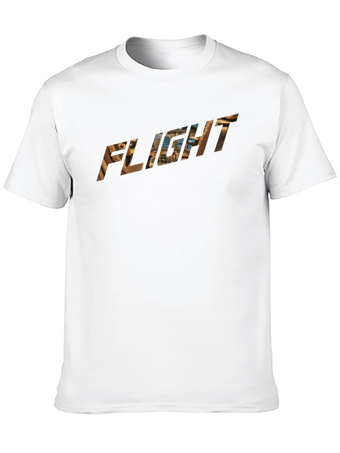 Flight T-Shirt - Pilot Cockpit Graphic Tee