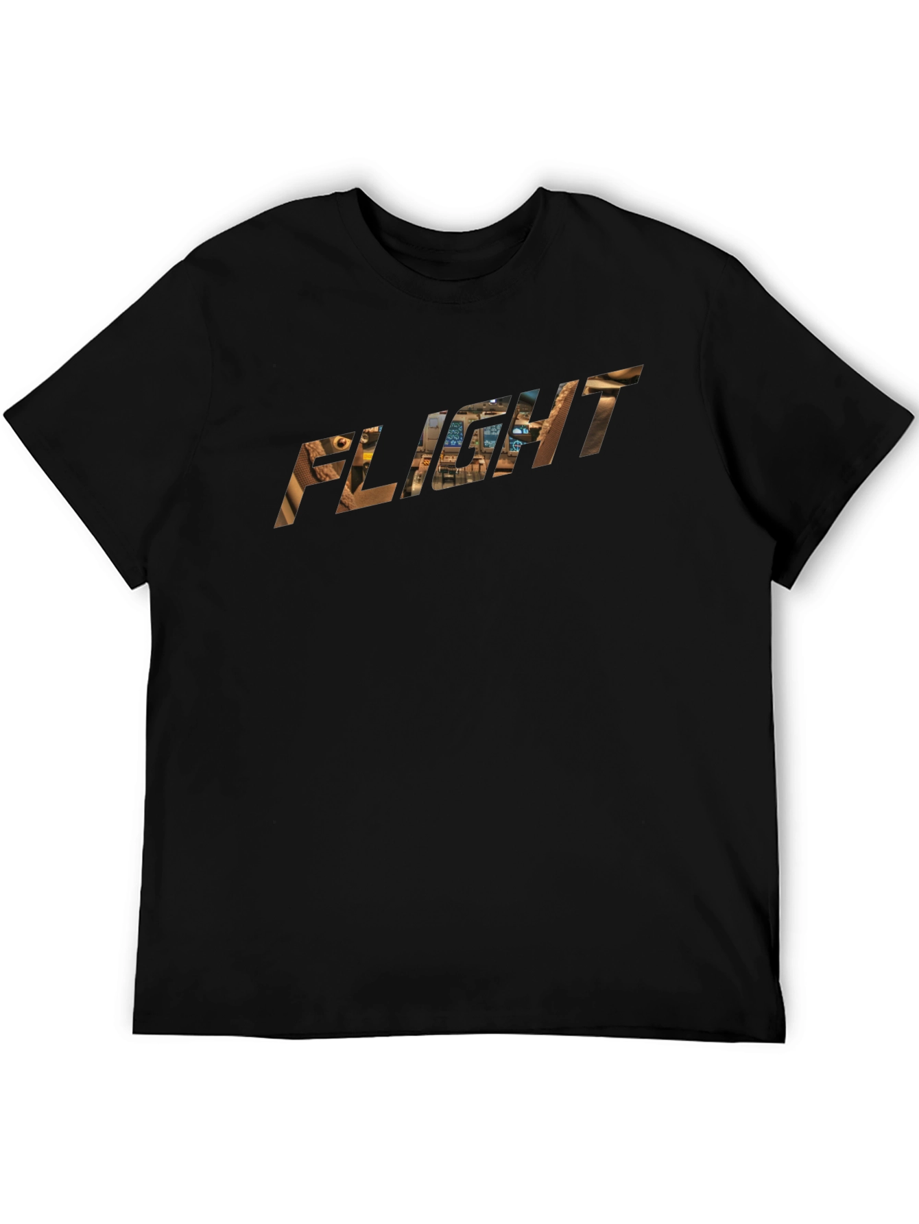 Flight T-Shirt - Pilot Cockpit Graphic Tee