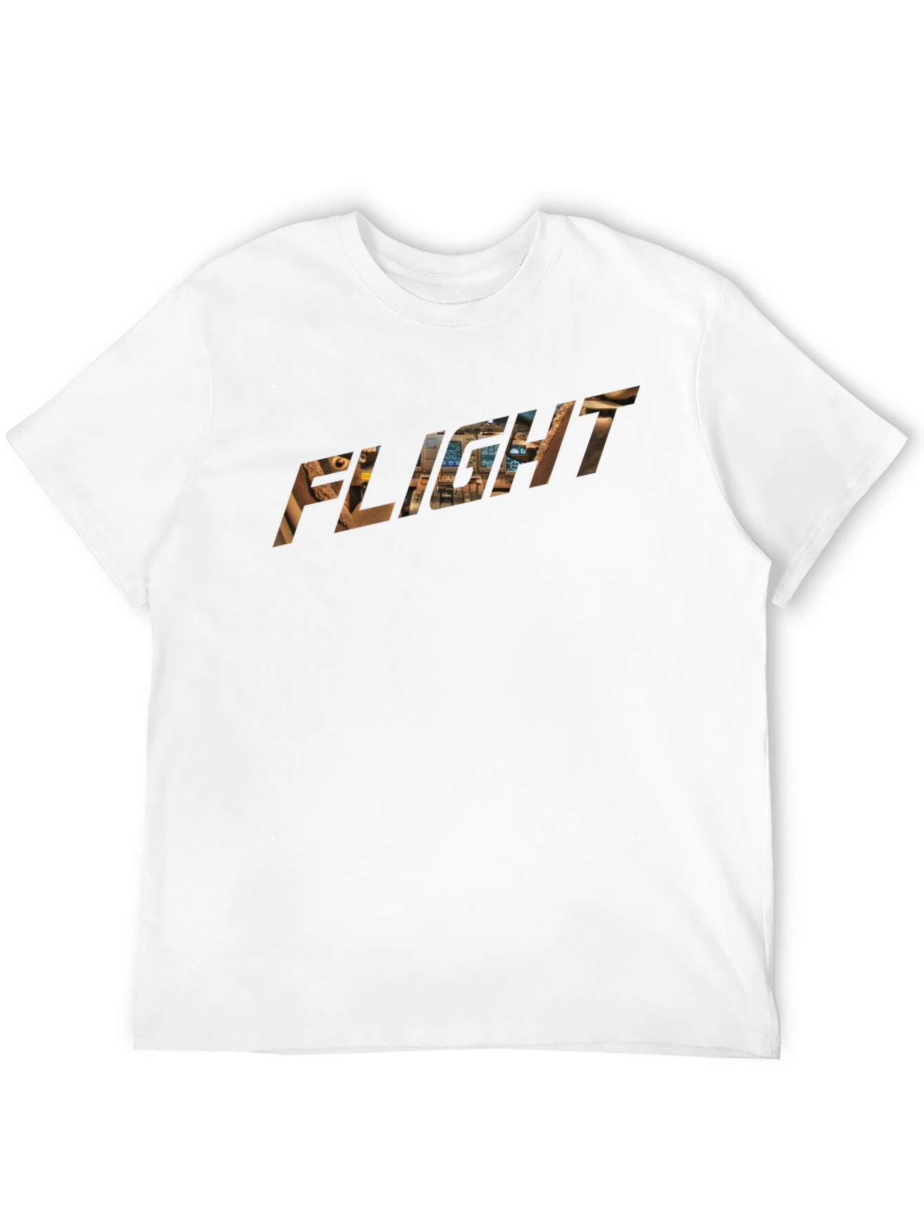 Flight T-Shirt - Pilot Cockpit Graphic Tee