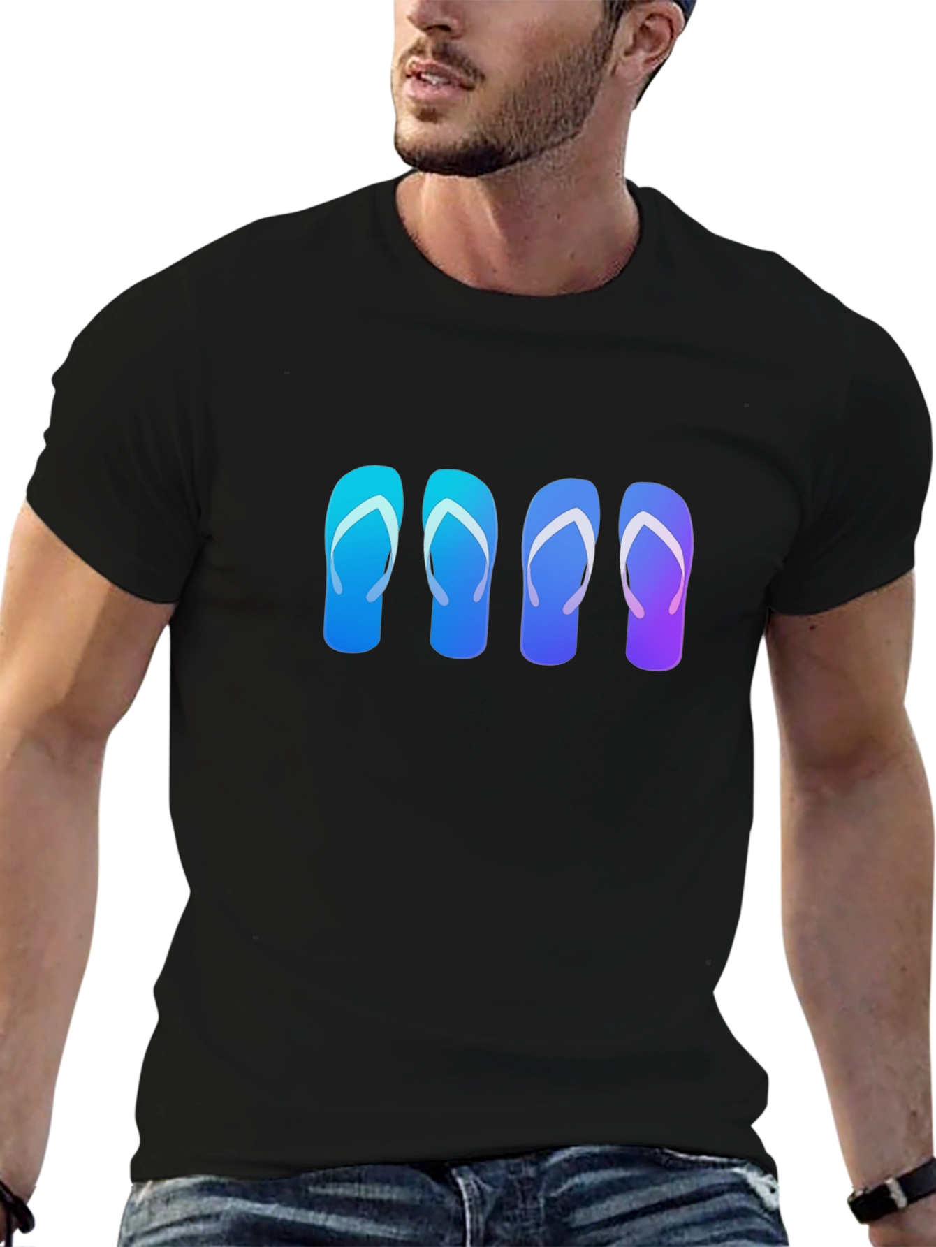 Flip Flop Graphic T-Shirt