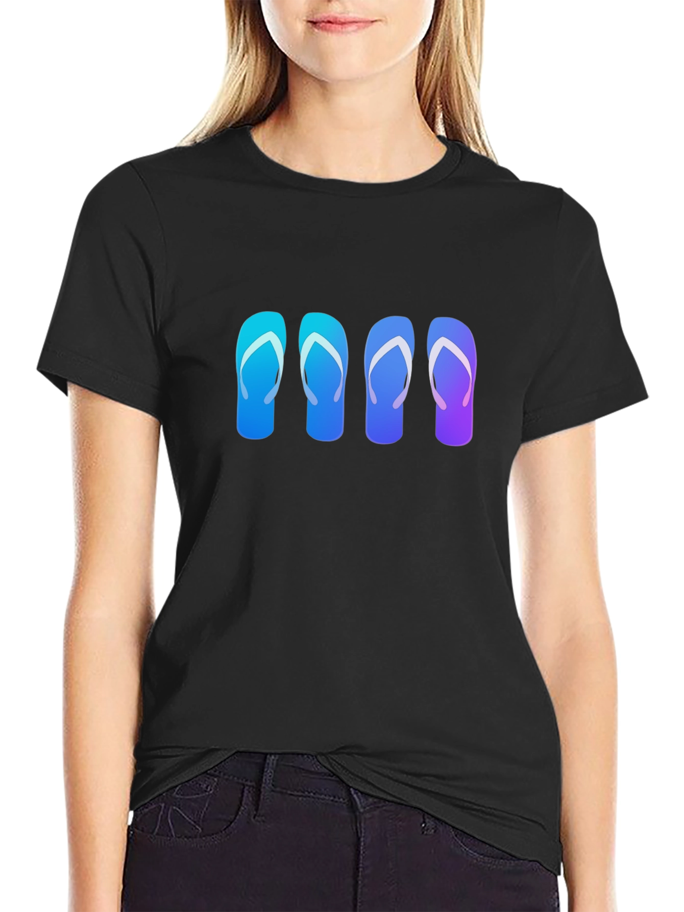 Flip Flop Graphic T-Shirt