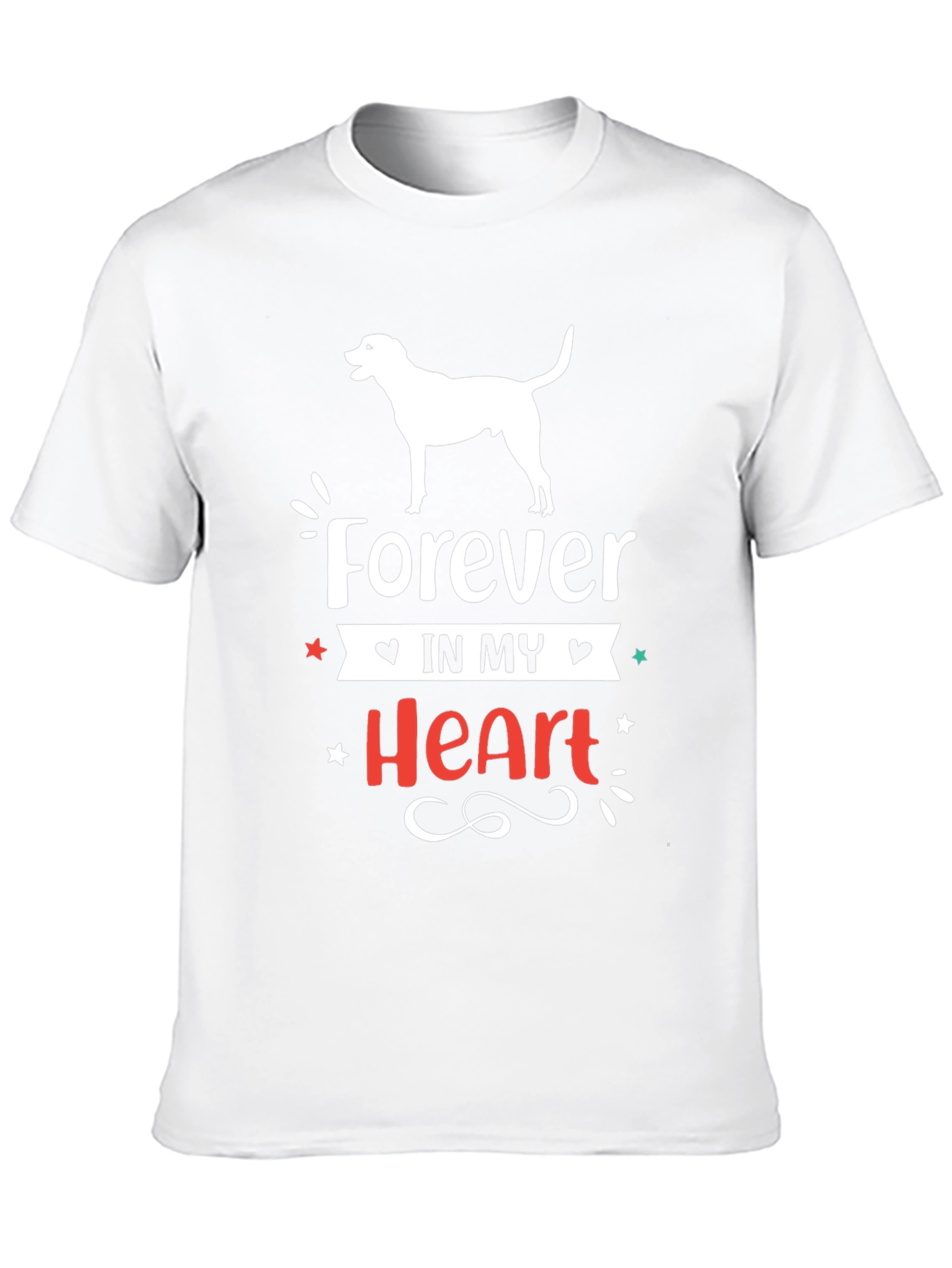 Forever in My Heart Dog Graphic Tee