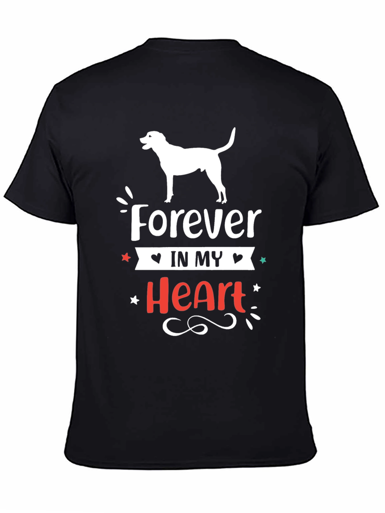 Forever in My Heart Dog Graphic Tee