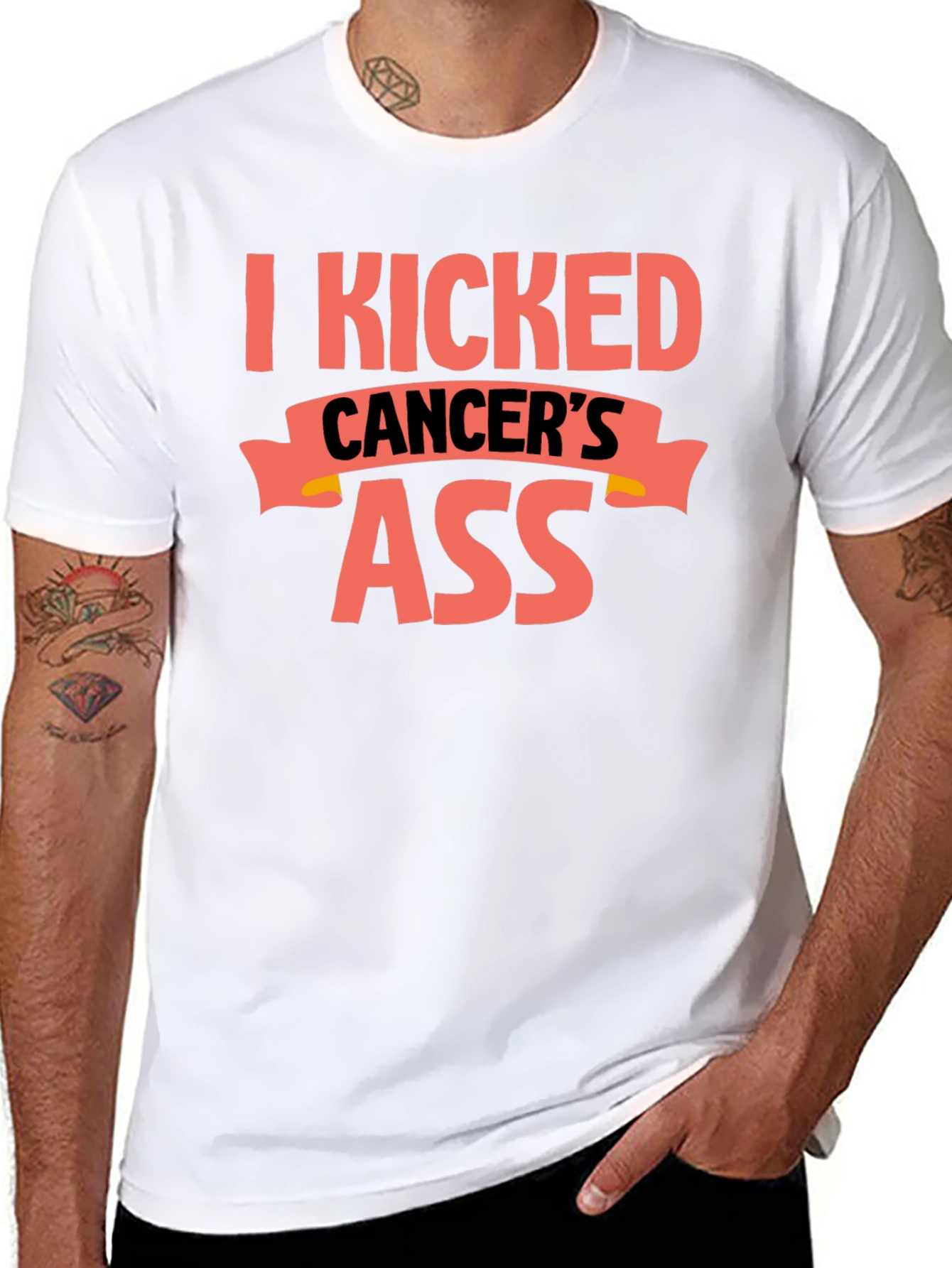 I Kicked Cancers Ass T-Shirt
