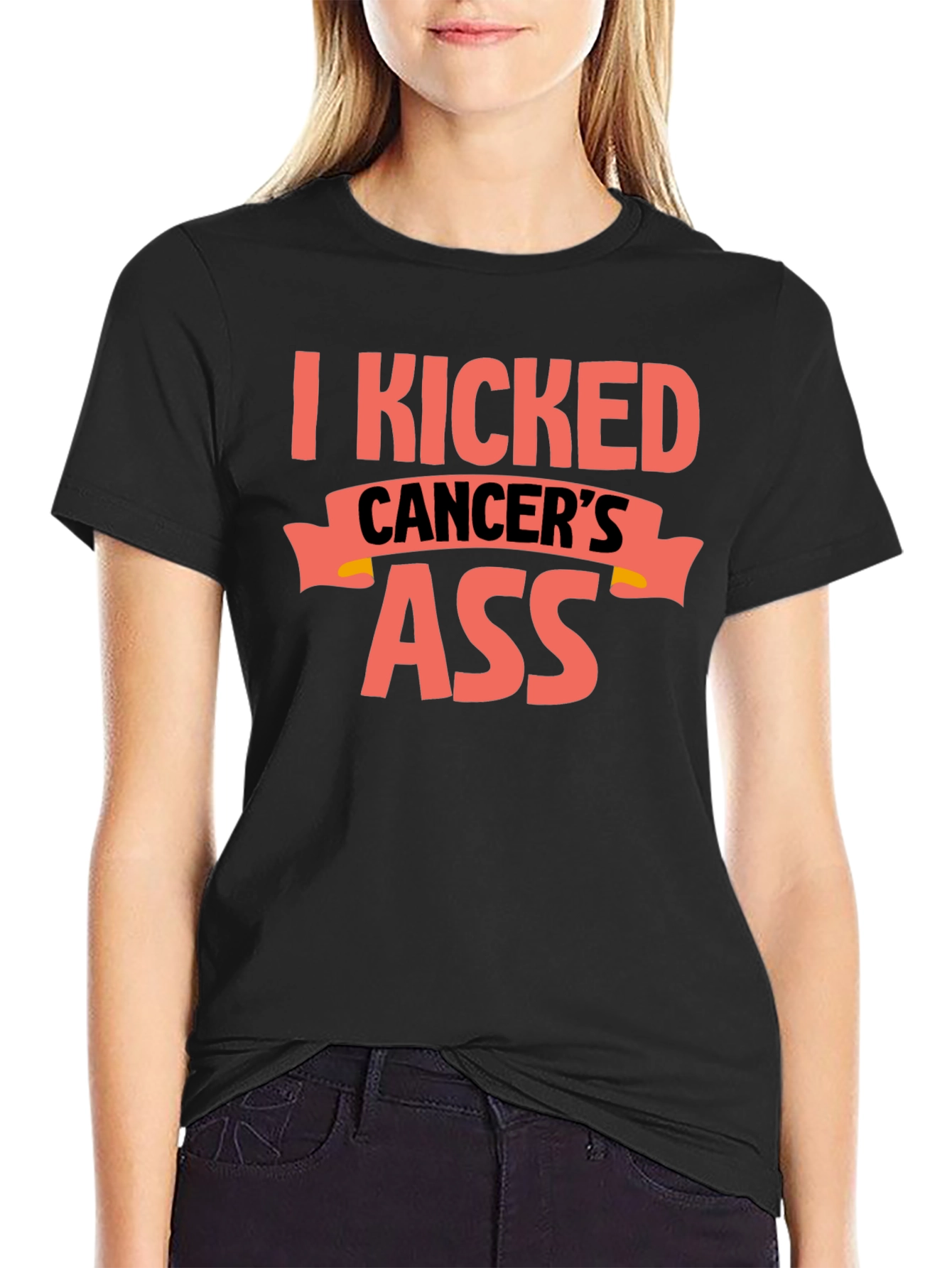 I Kicked Cancers Ass T-Shirt