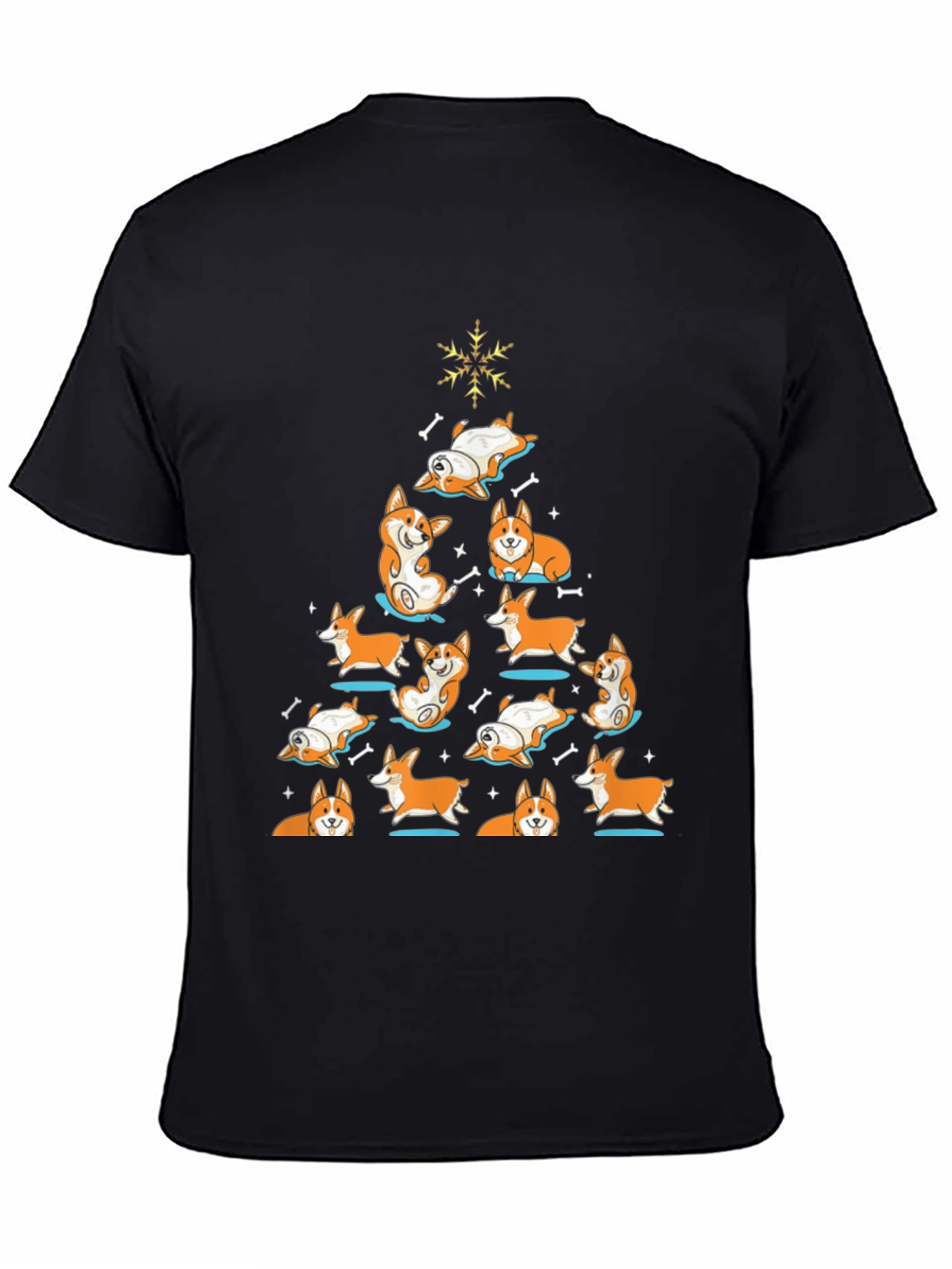 Corgi Christmas Tree T-Shirt