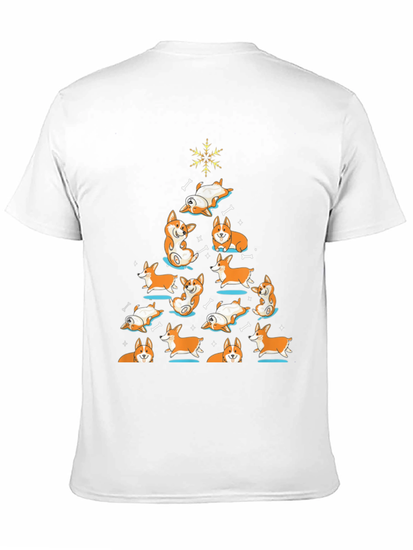 Corgi Christmas Tree T-Shirt