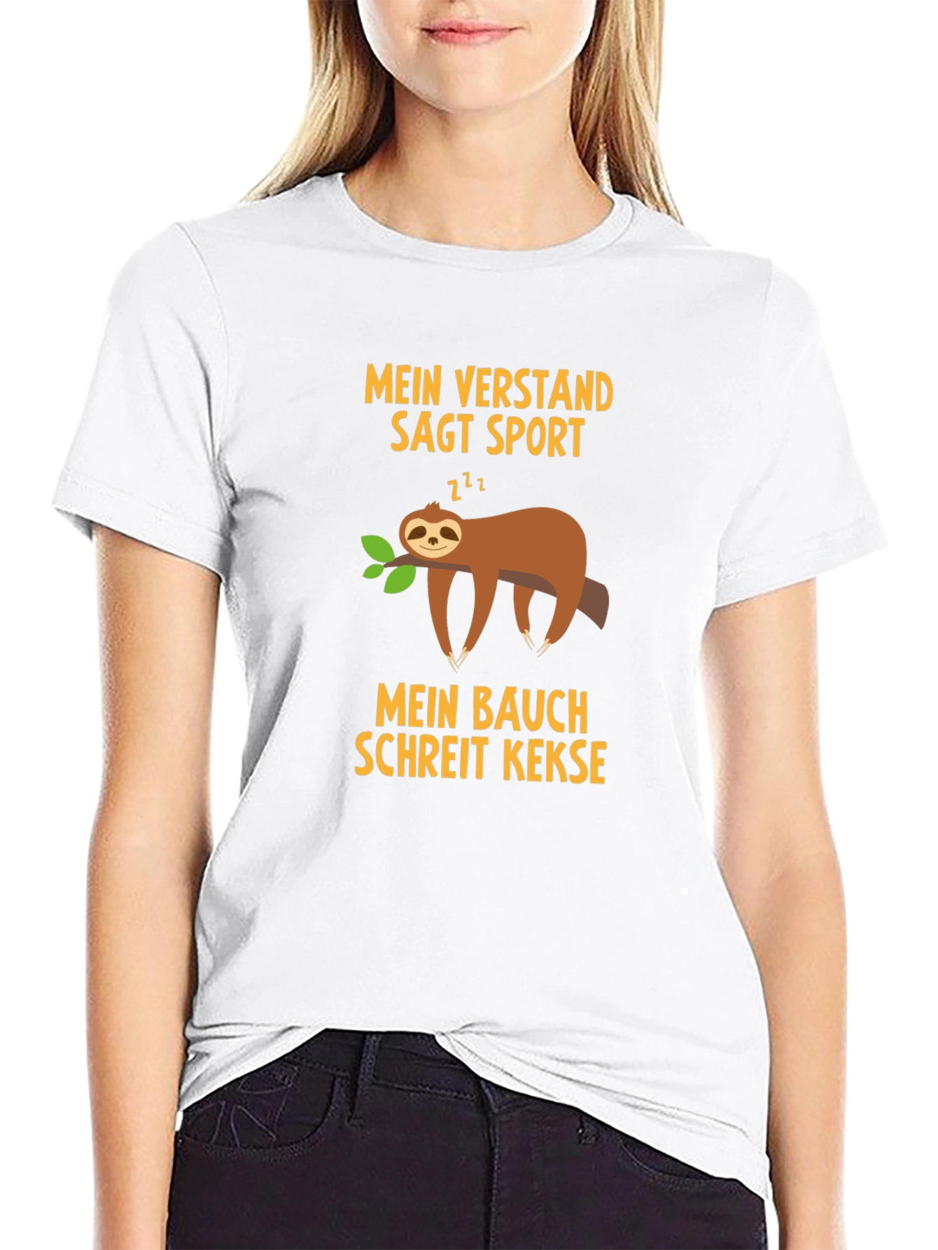 Funny Sloth T-Shirt - Mein Verstand Sagt Sport